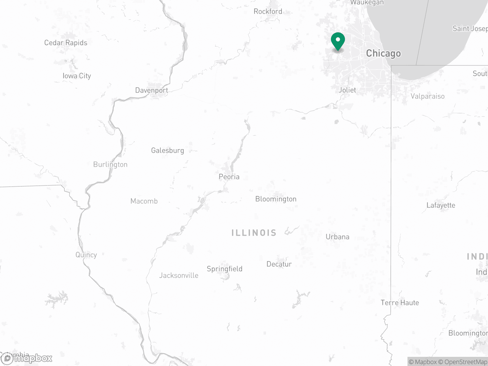 Practice Location Map