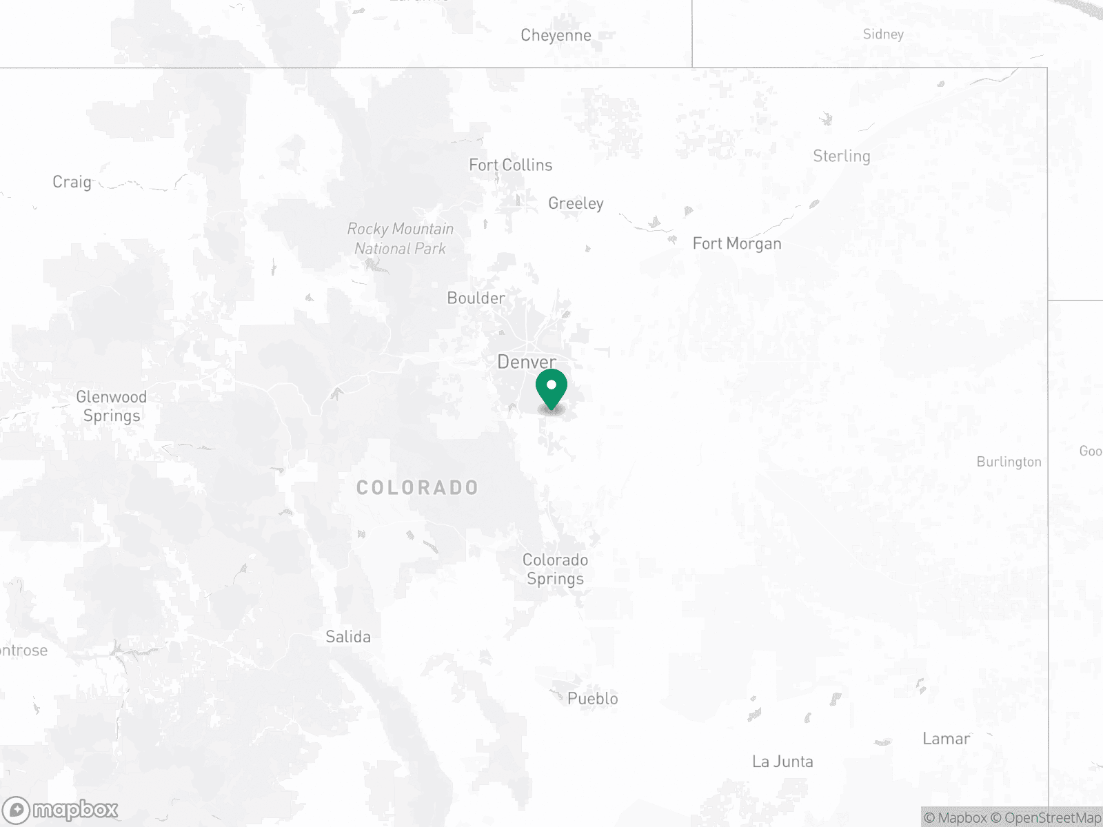 Practice Location Map
