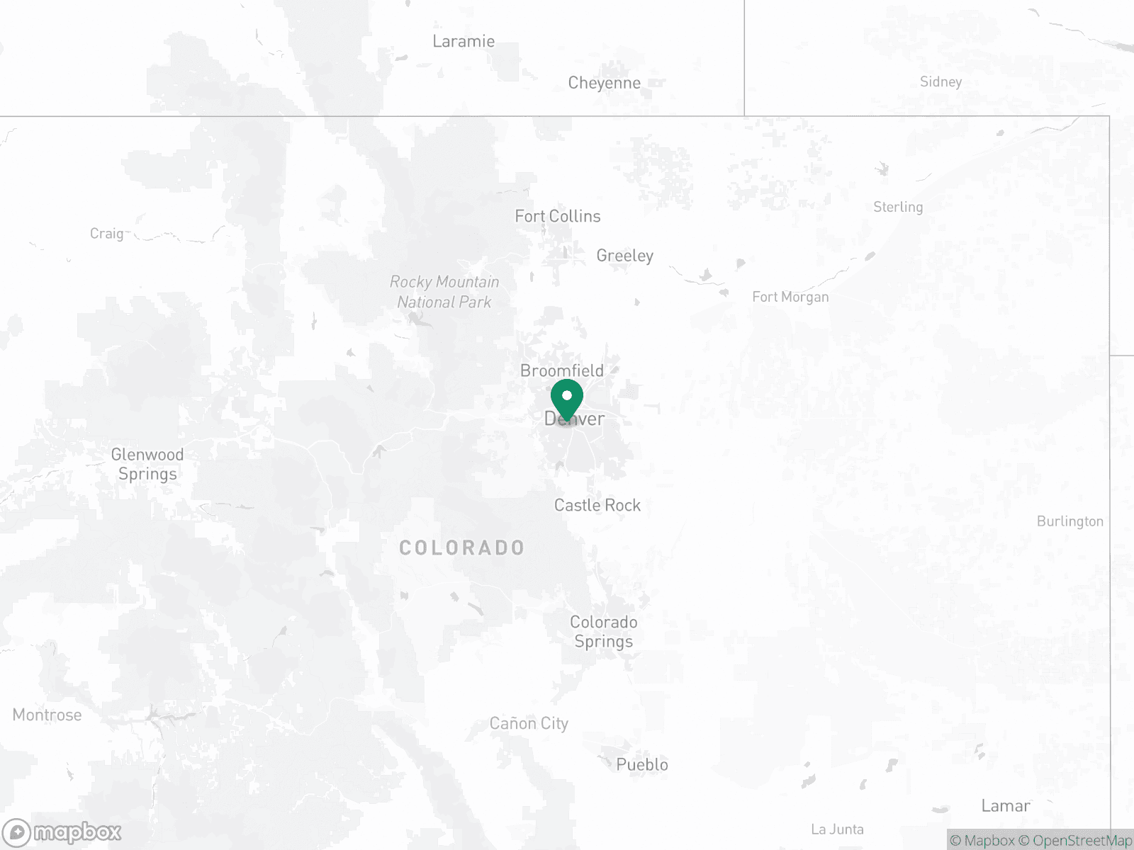 Practice Location Map