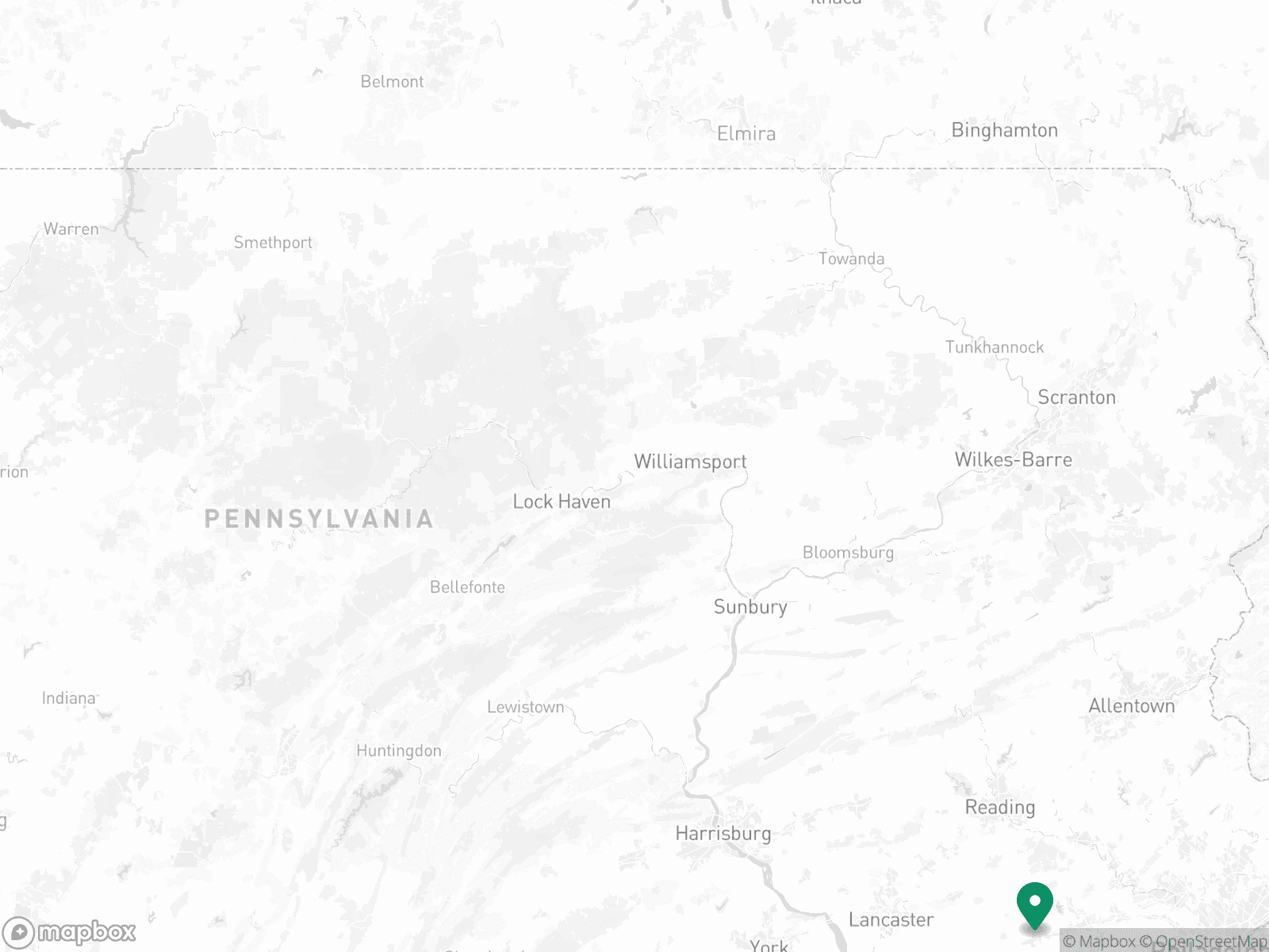 Practice Location Map