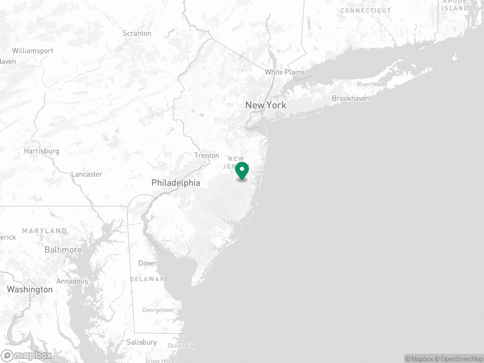 Practice Location Map