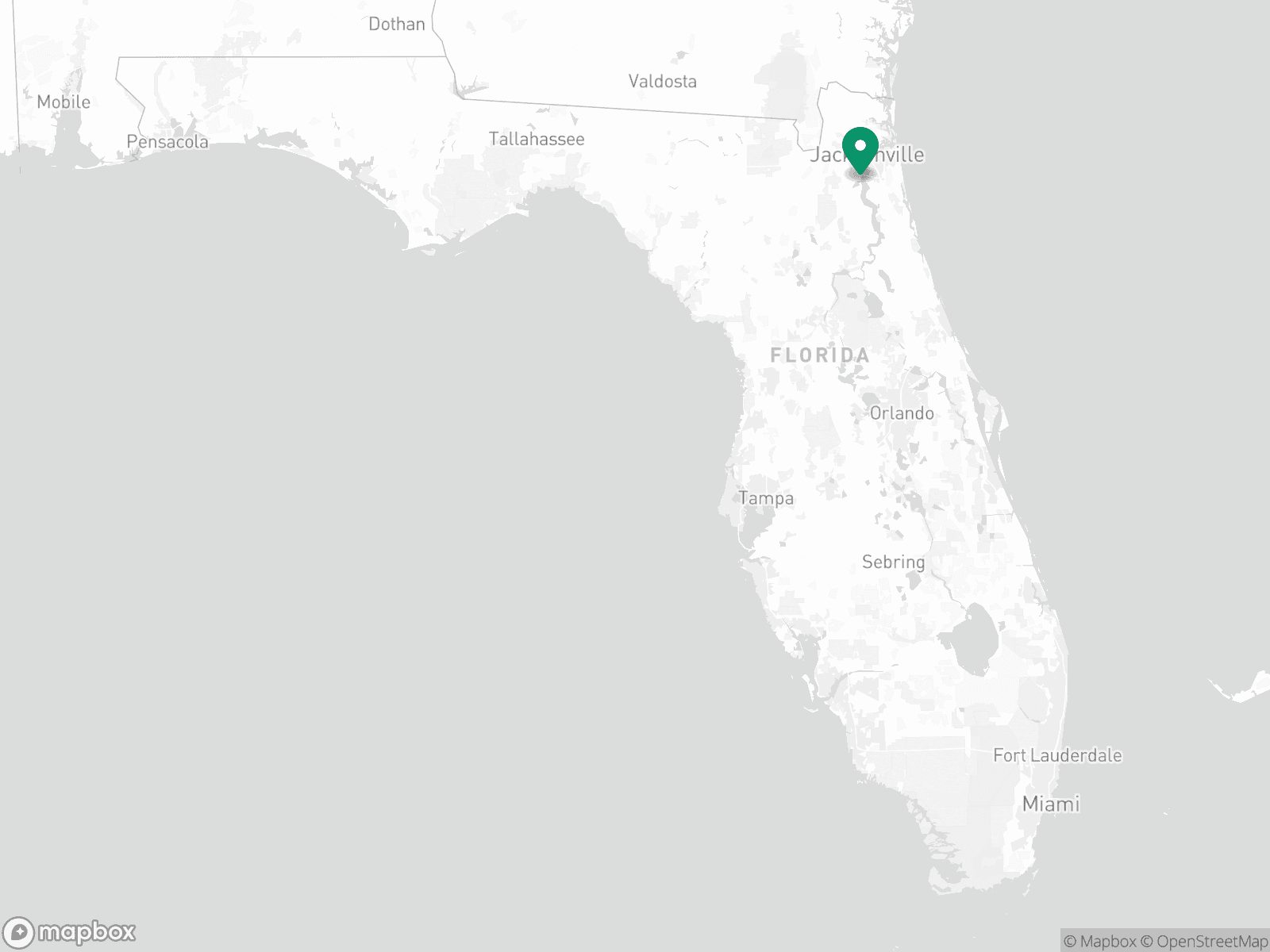 Practice Location Map