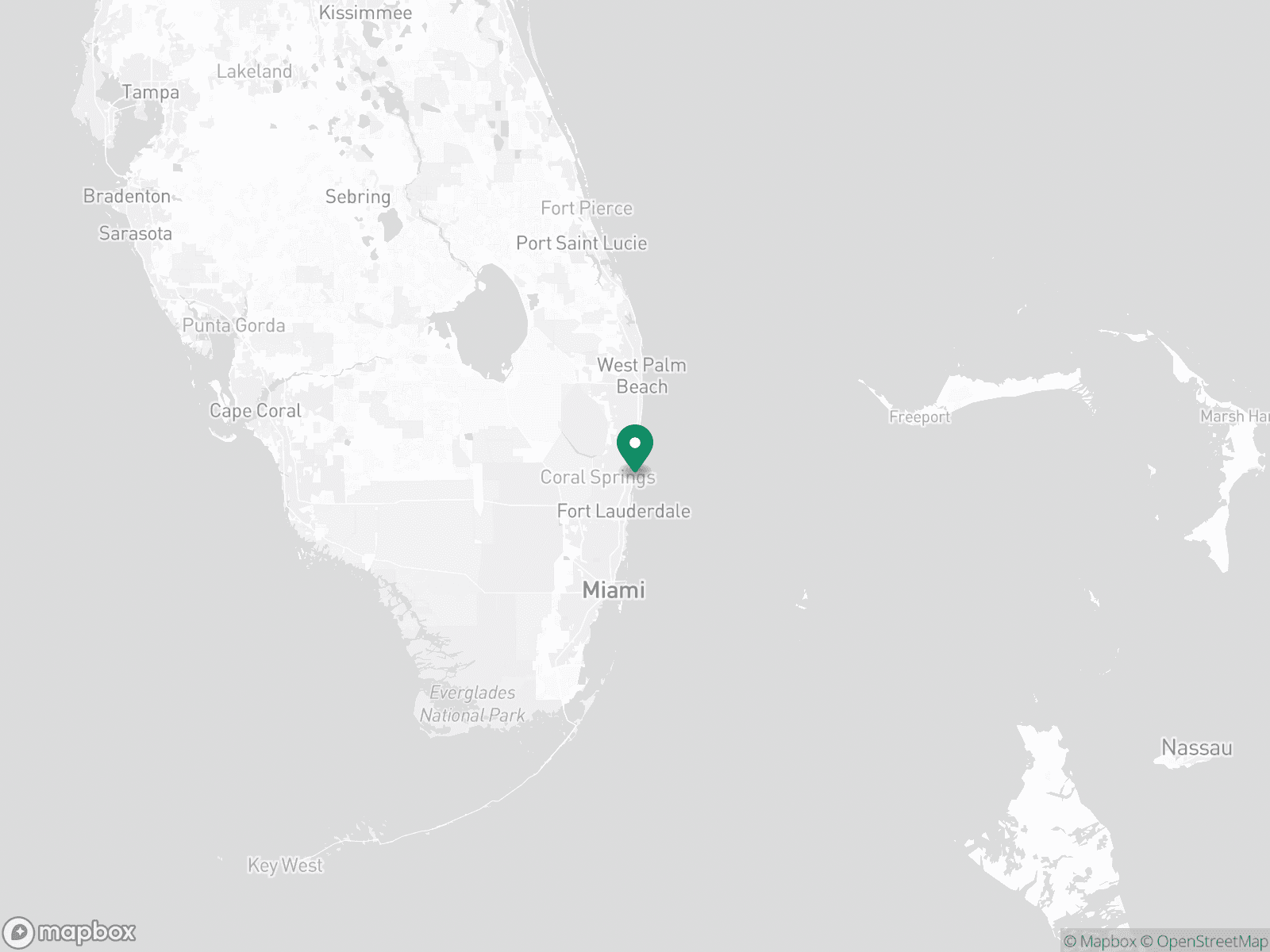 Practice Location Map