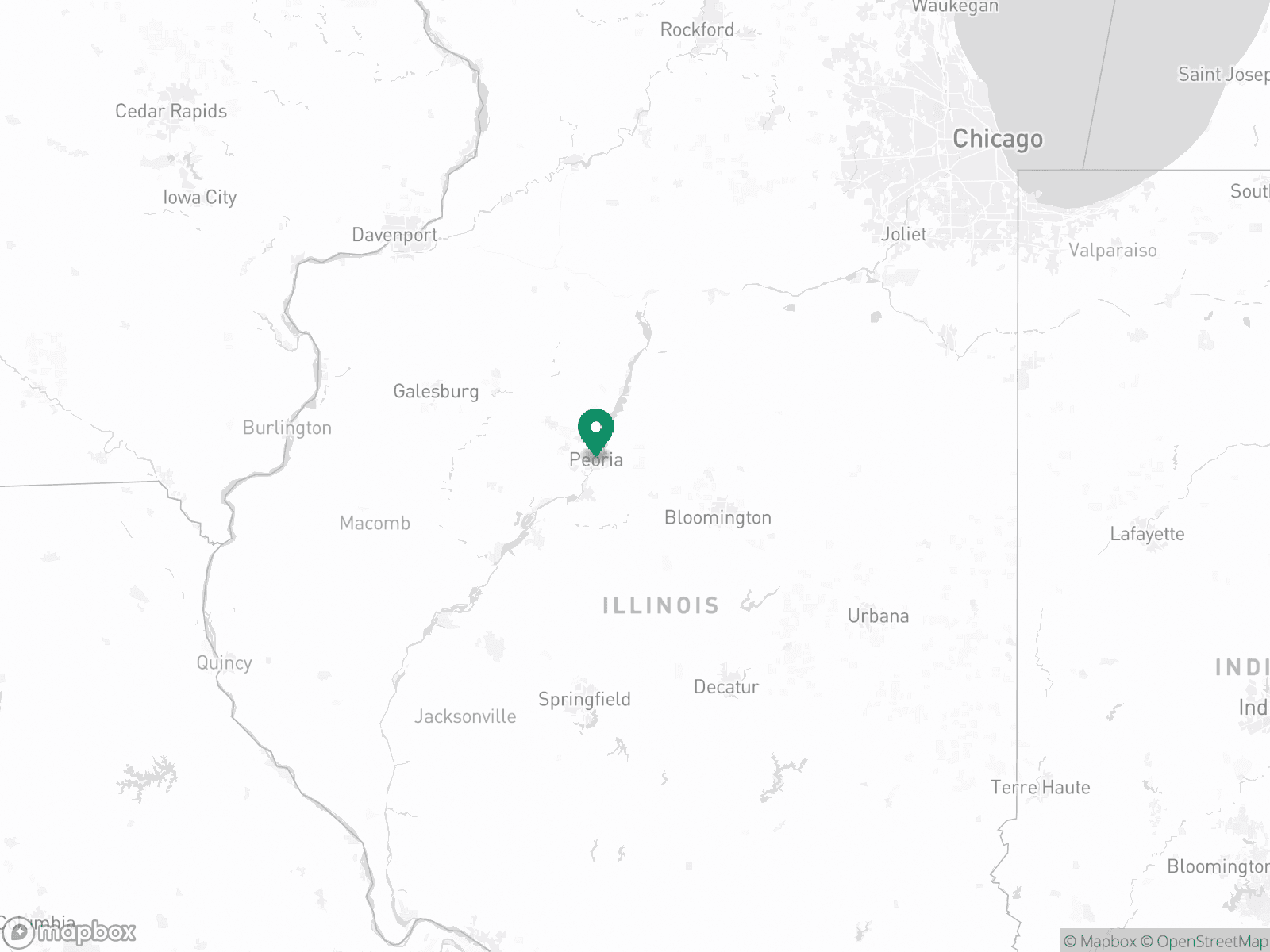 Practice Location Map