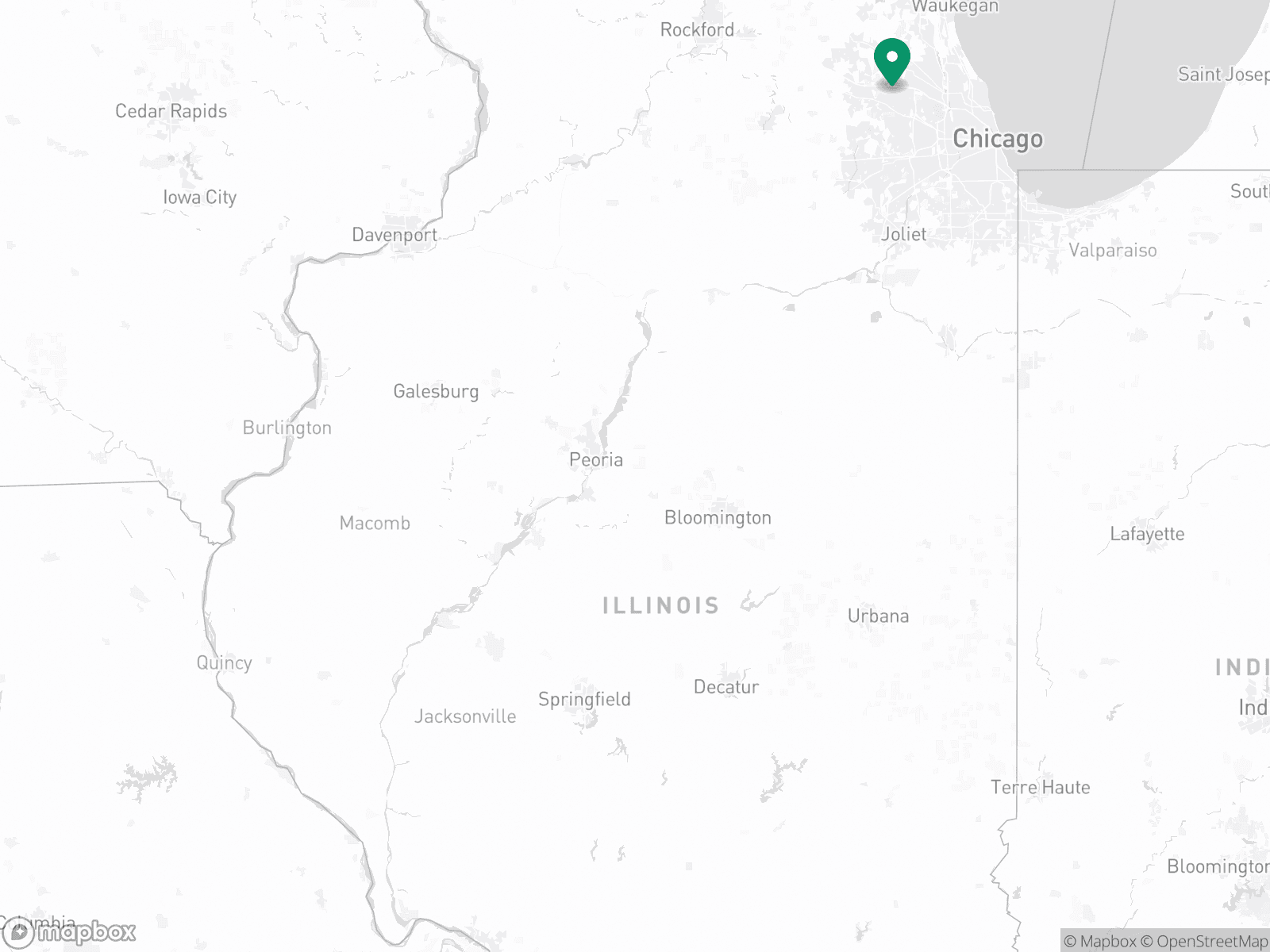 Practice Location Map
