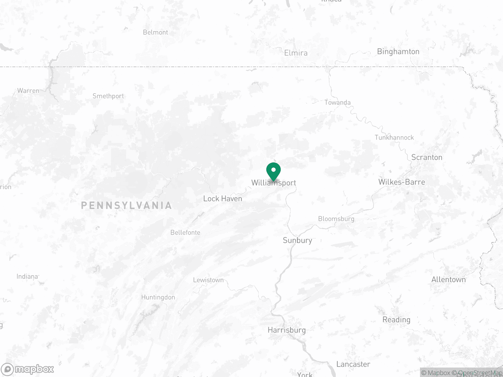 Practice Location Map