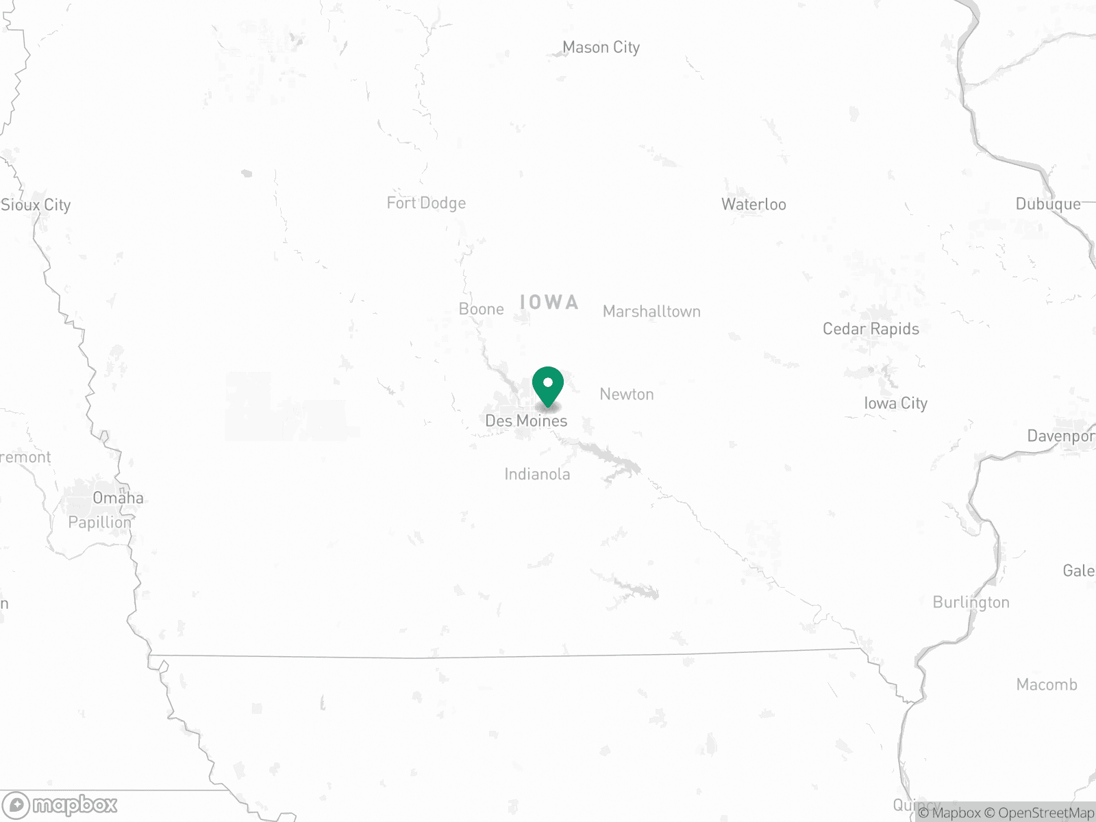 Practice Location Map