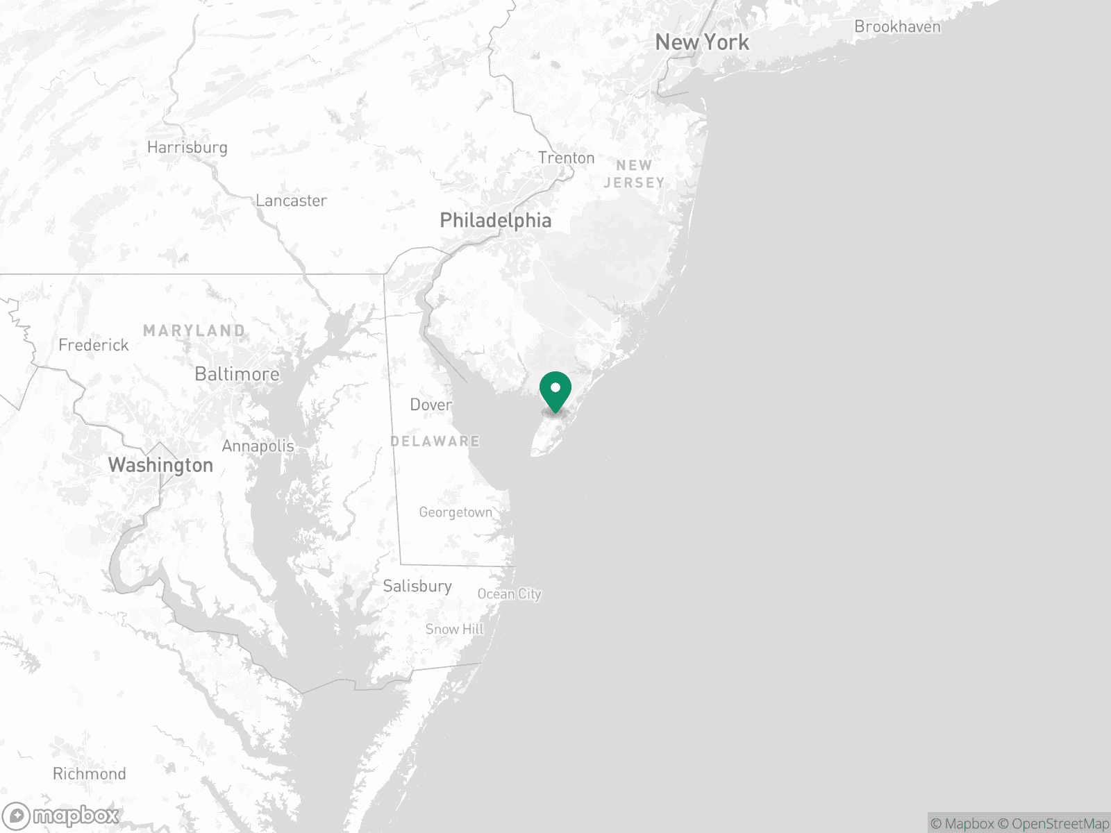 Practice Location Map