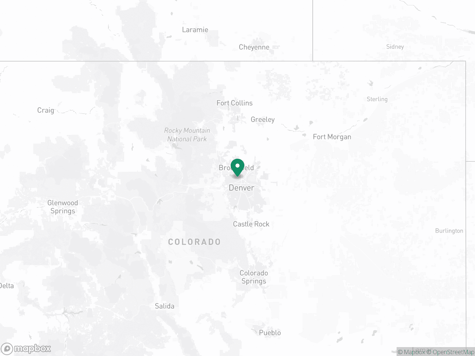 Practice Location Map