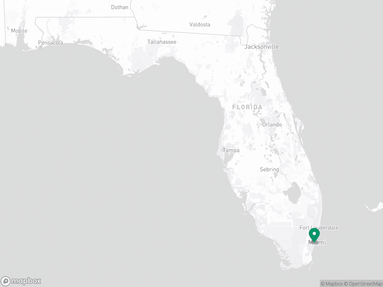 Practice Location Map