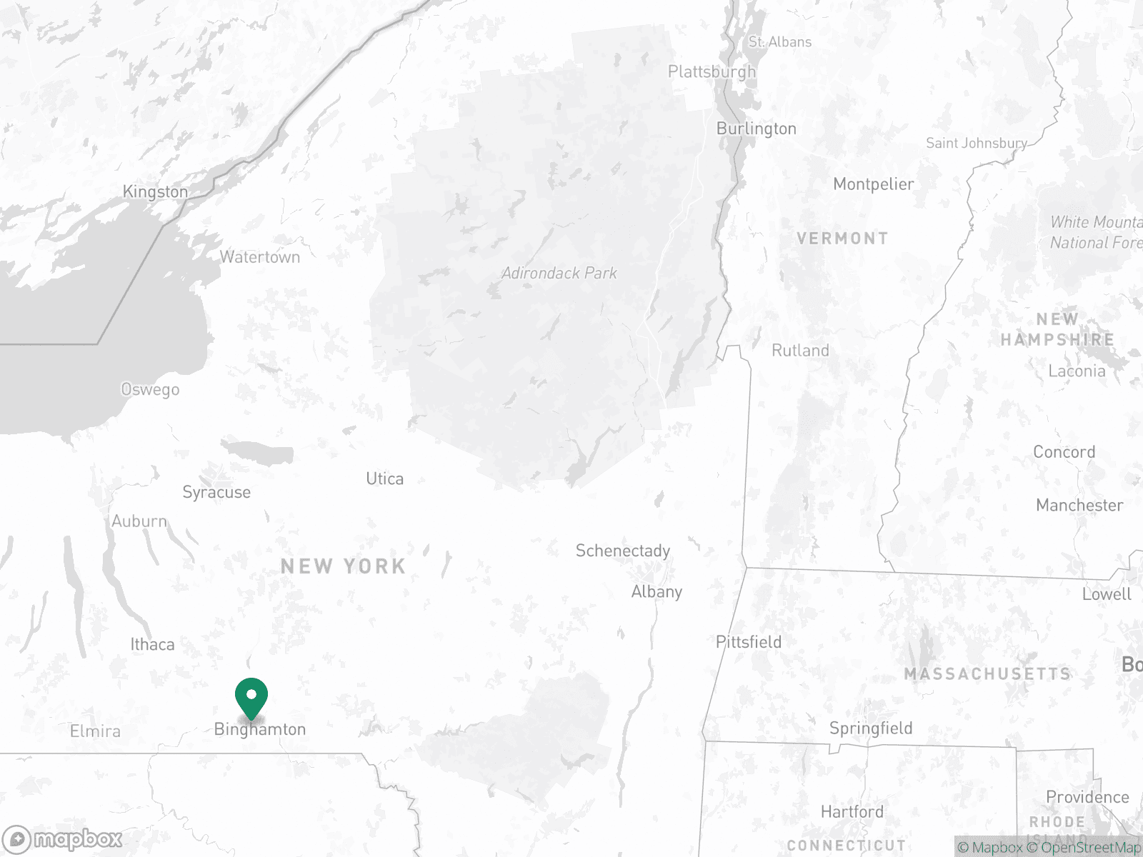 Practice Location Map
