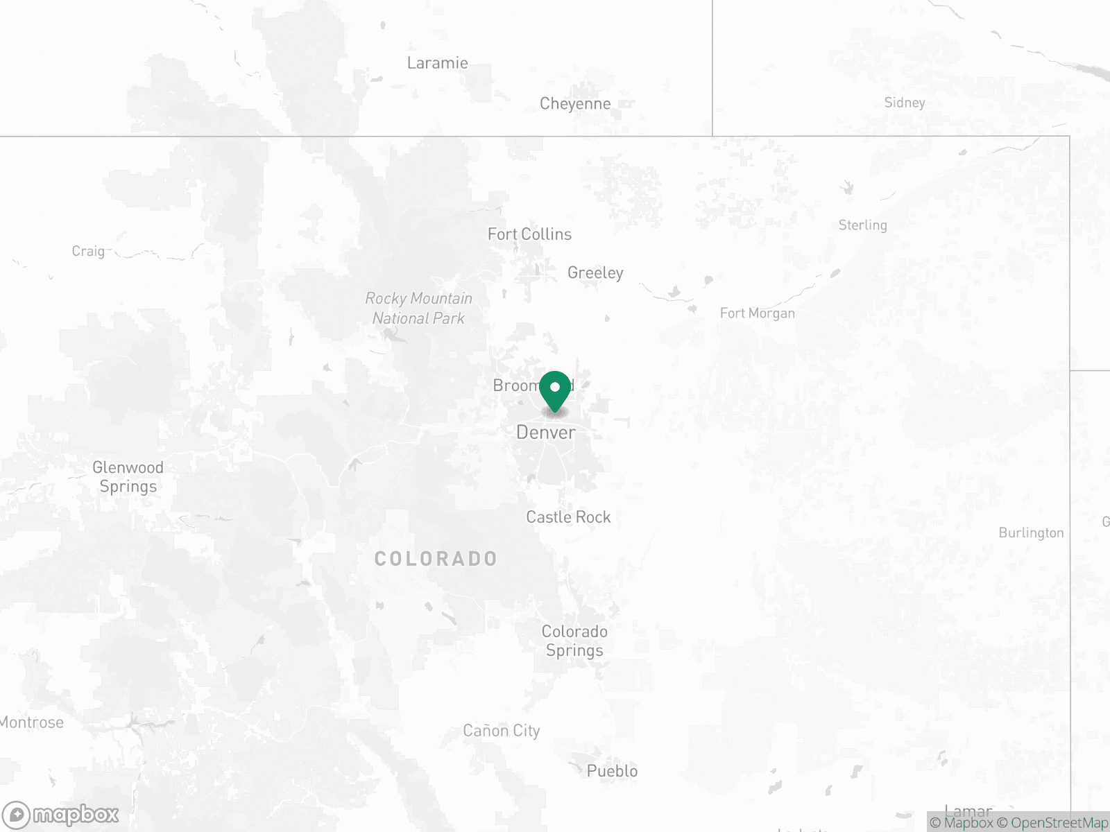 Practice Location Map