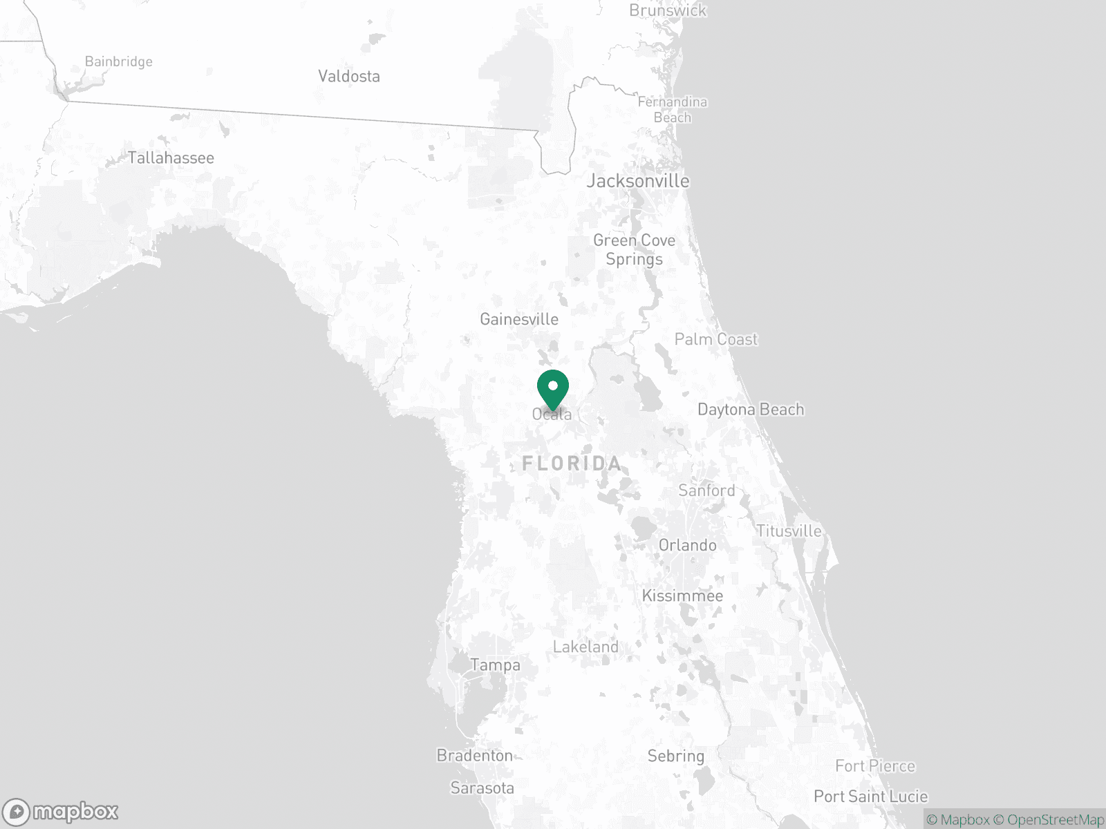 Practice Location Map