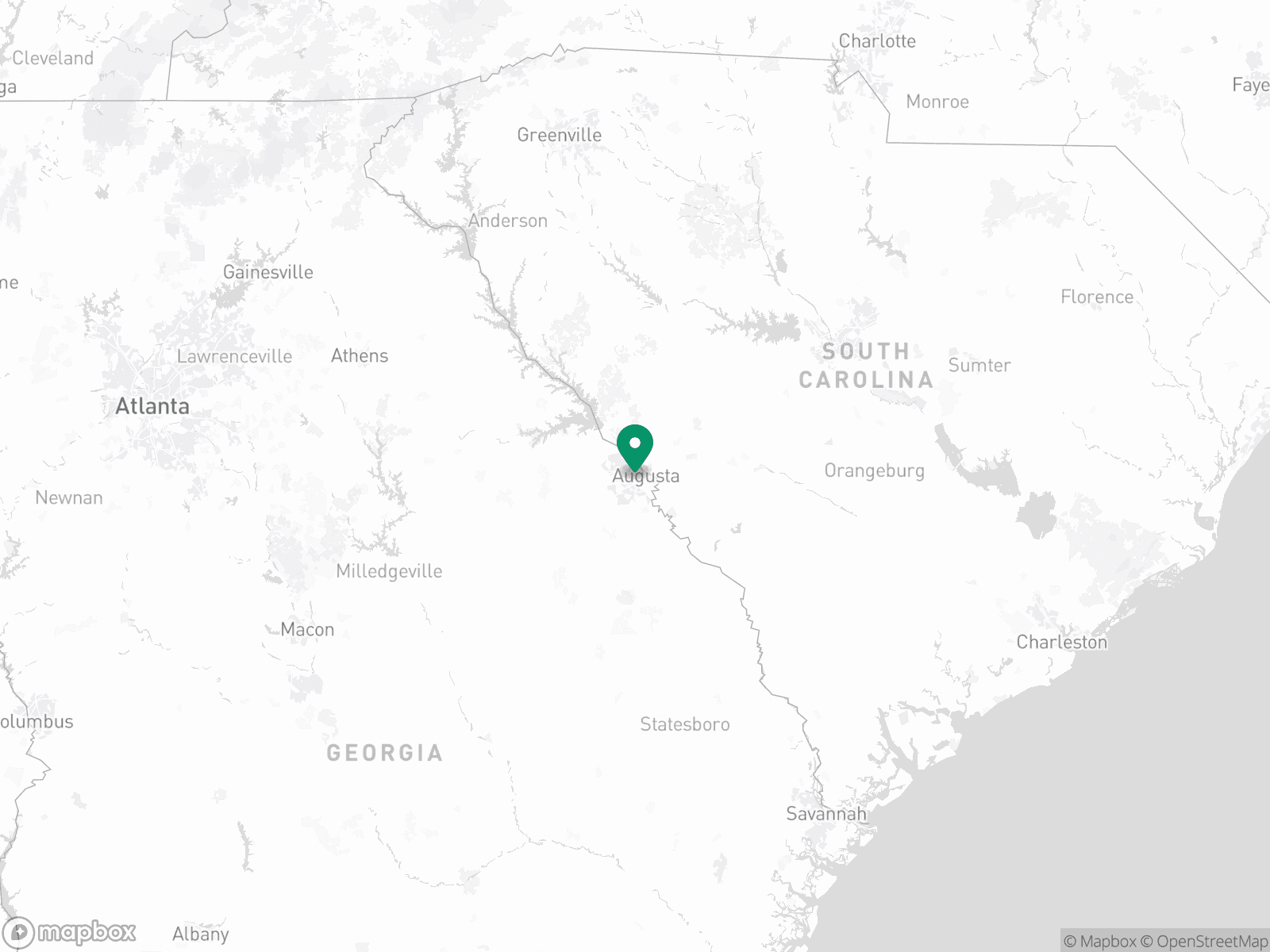 Practice Location Map
