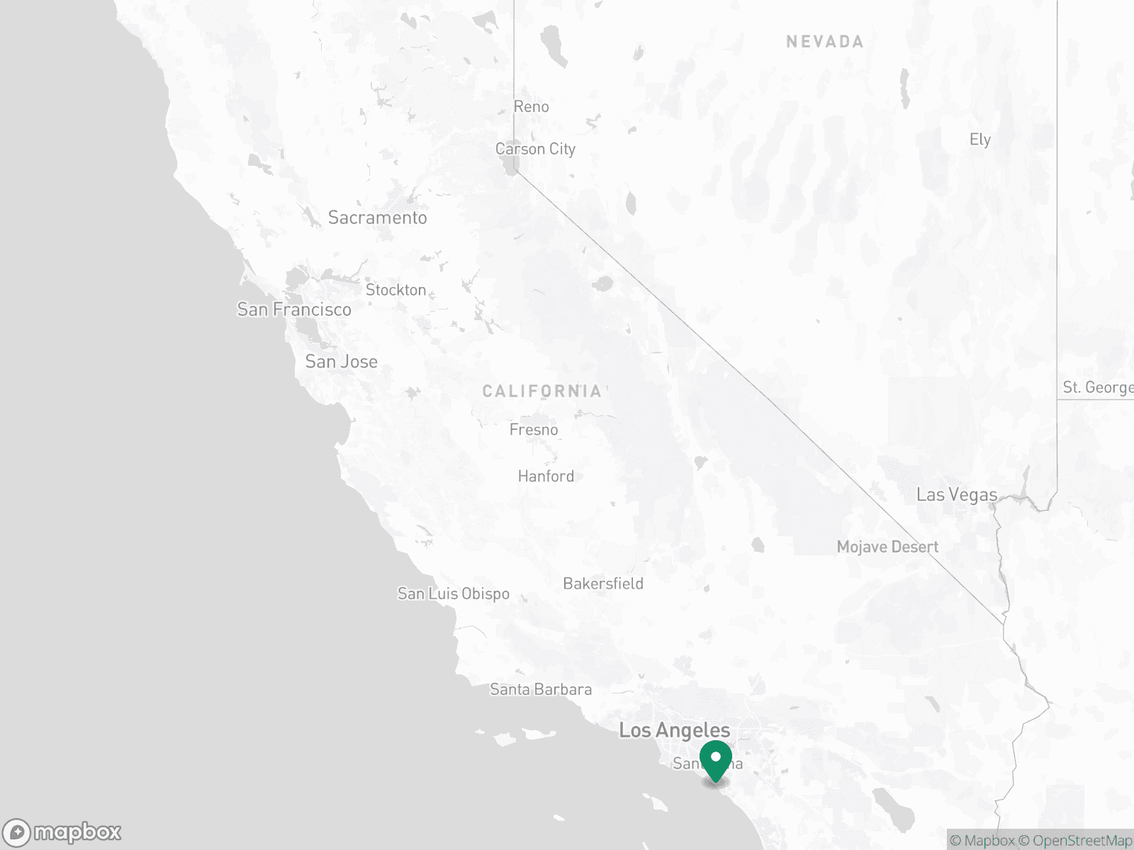 Practice Location Map