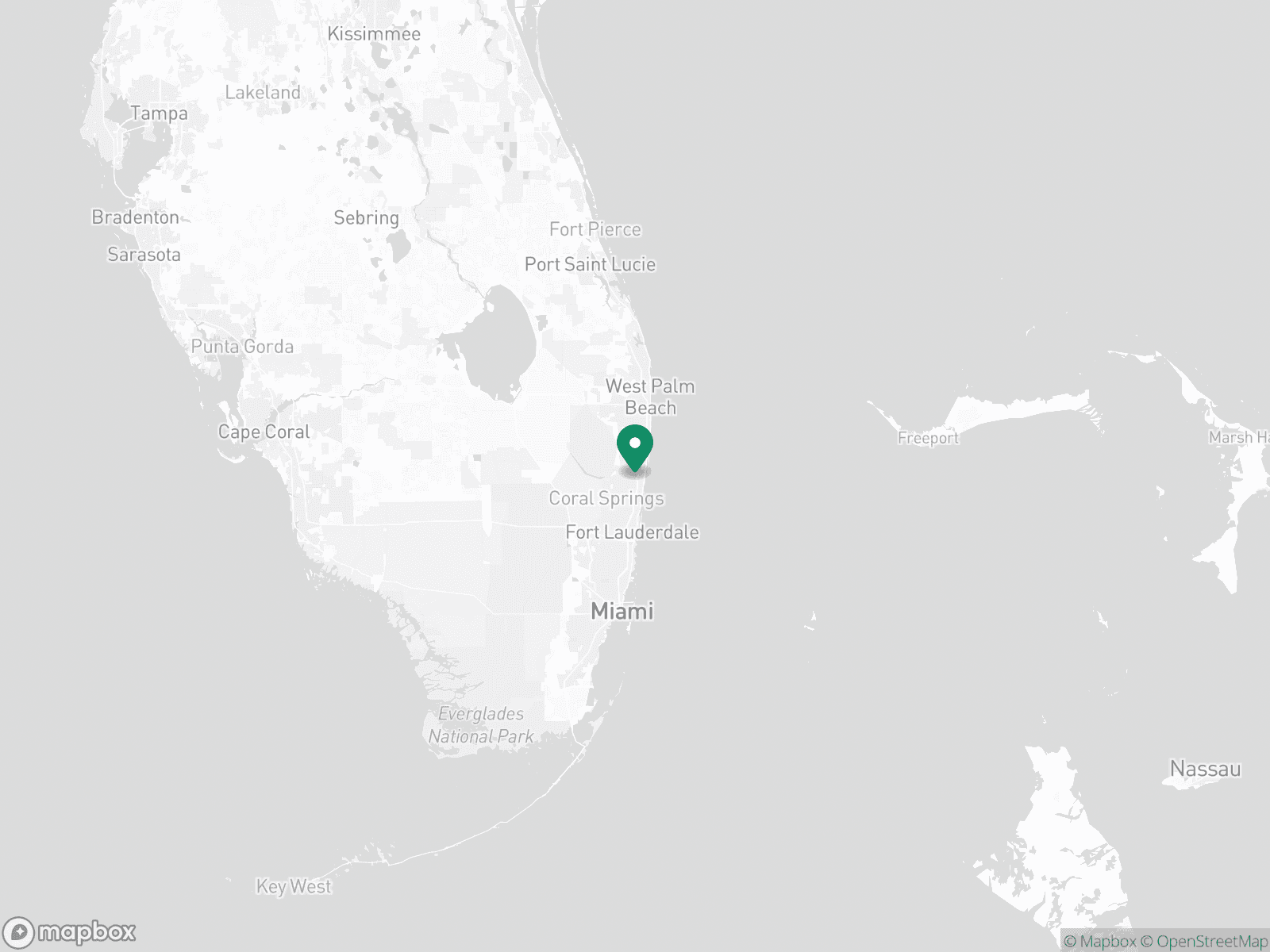 Practice Location Map