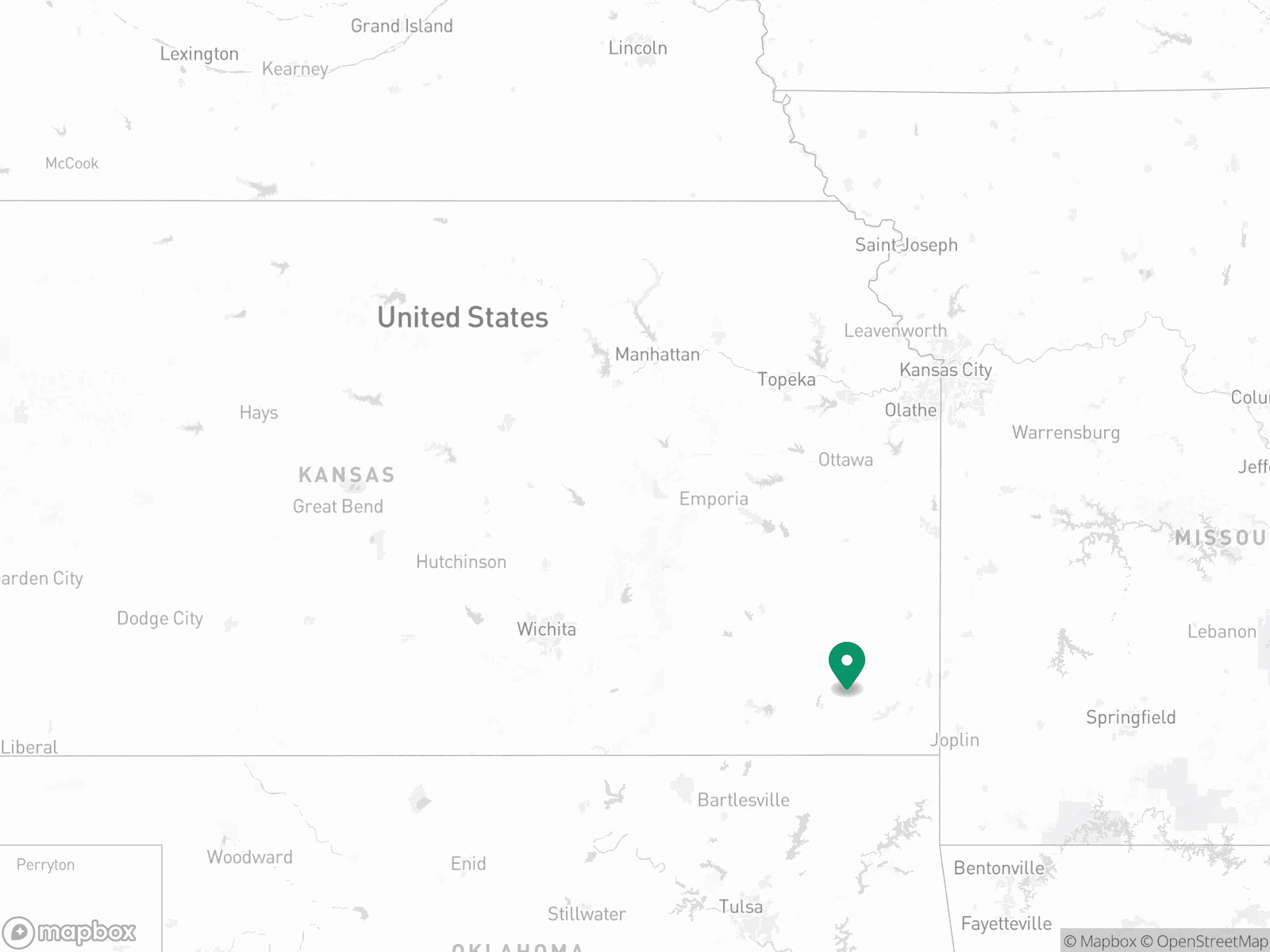 Practice Location Map
