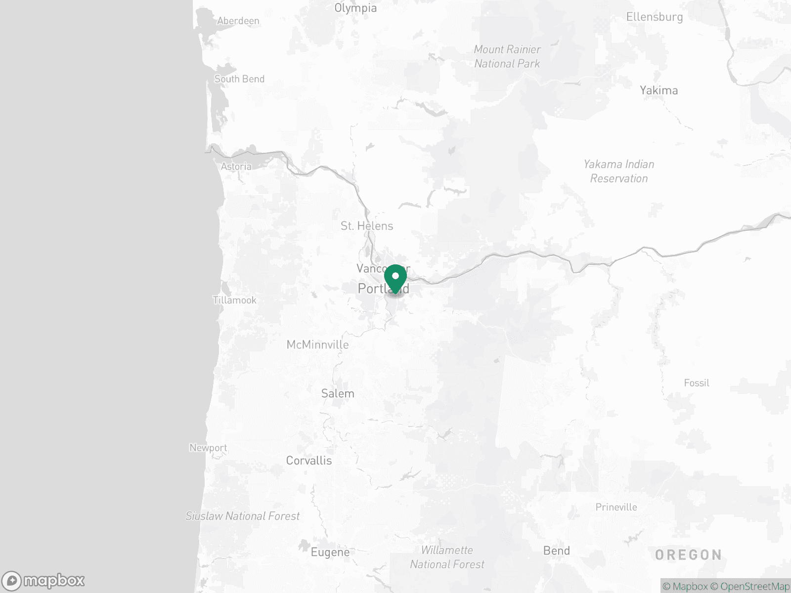Practice Location Map