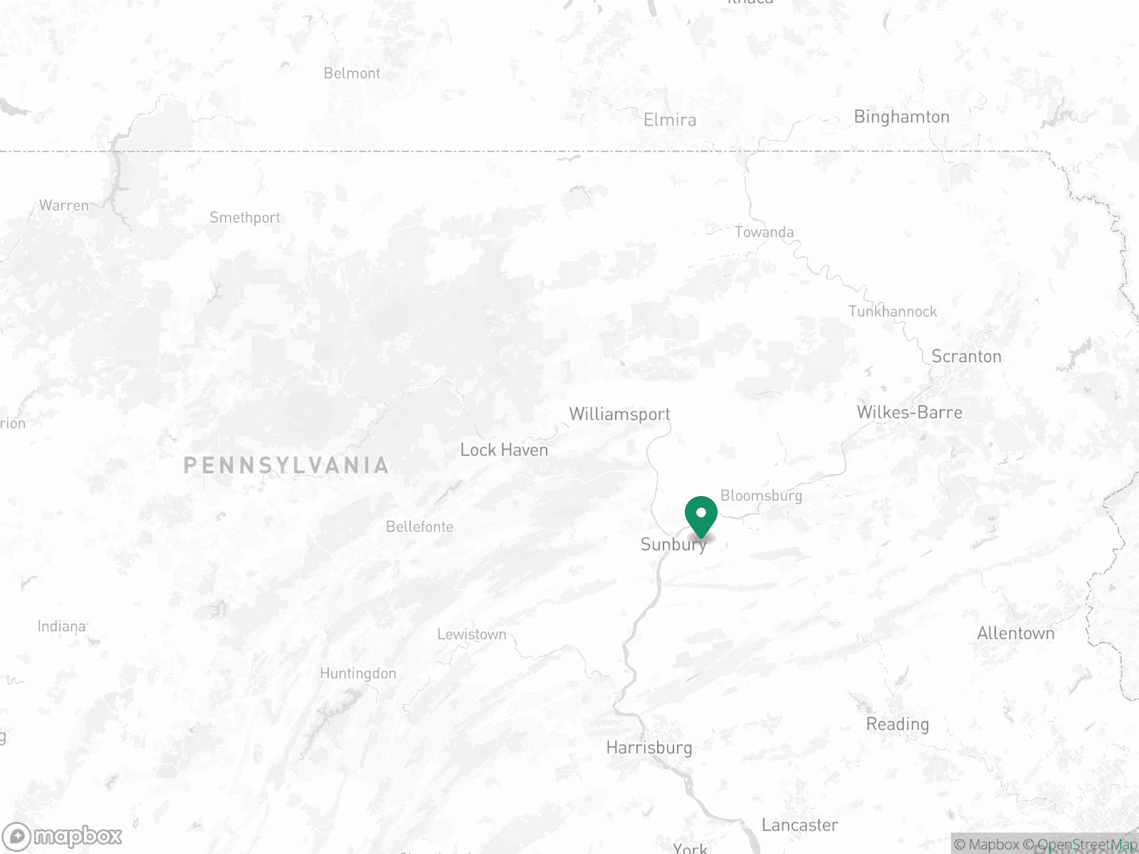 Practice Location Map