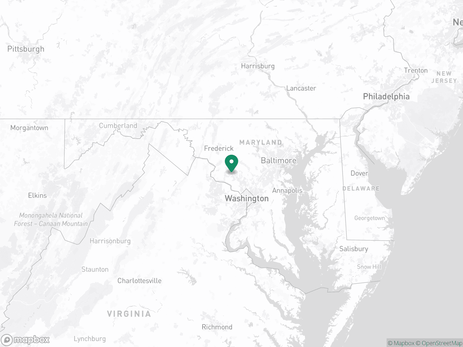 Practice Location Map