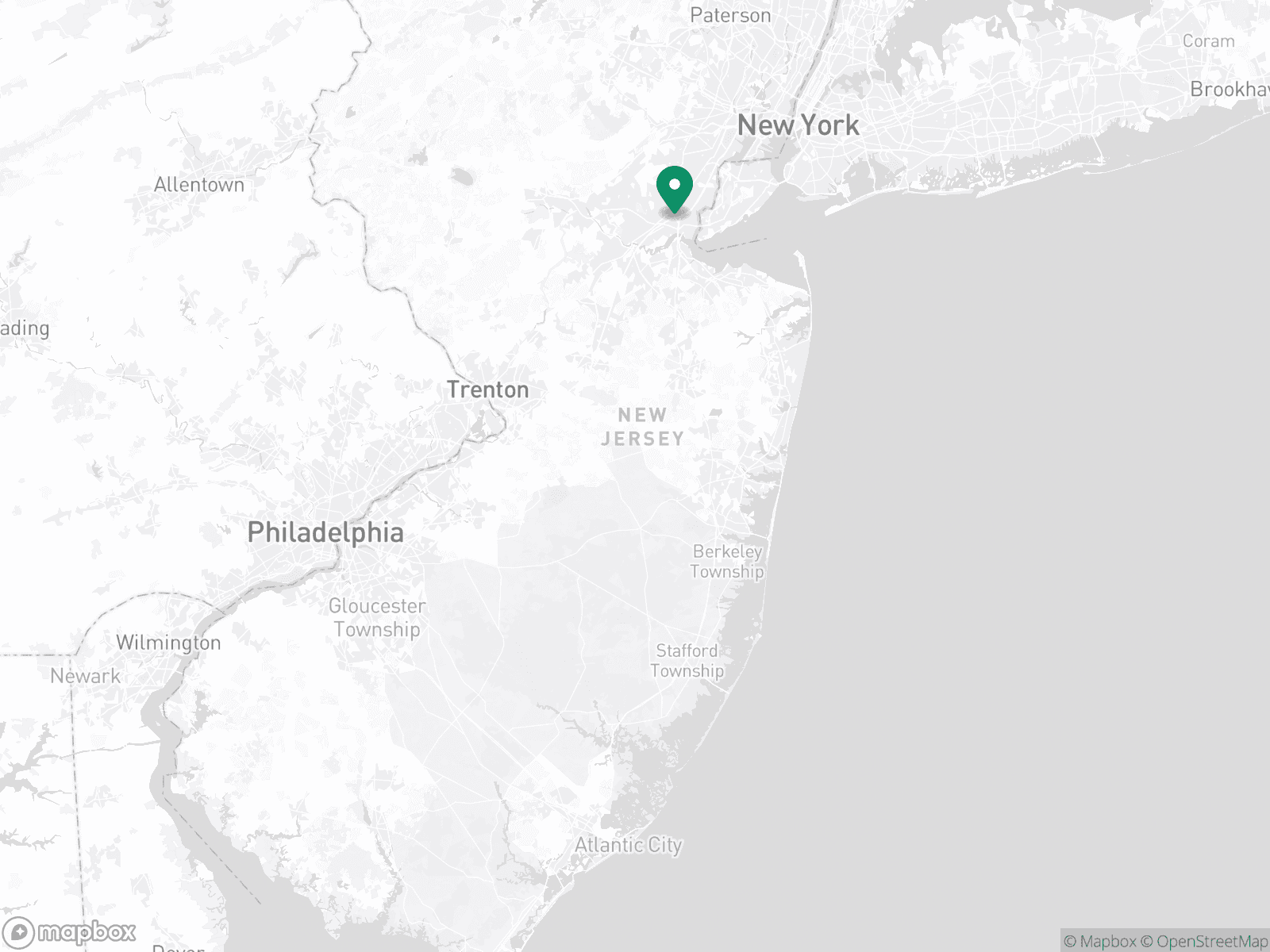 Practice Location Map