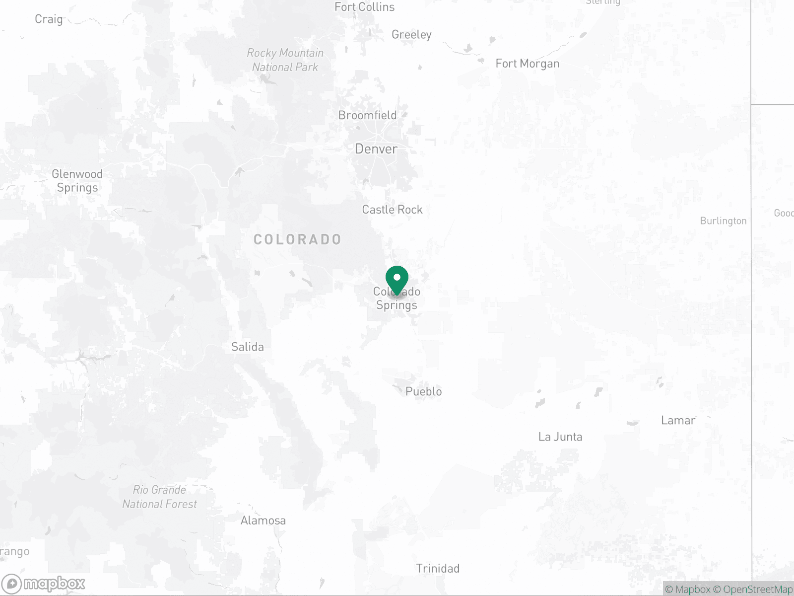 Practice Location Map