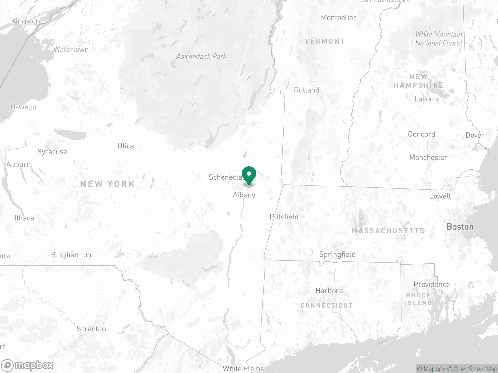 Practice Location Map