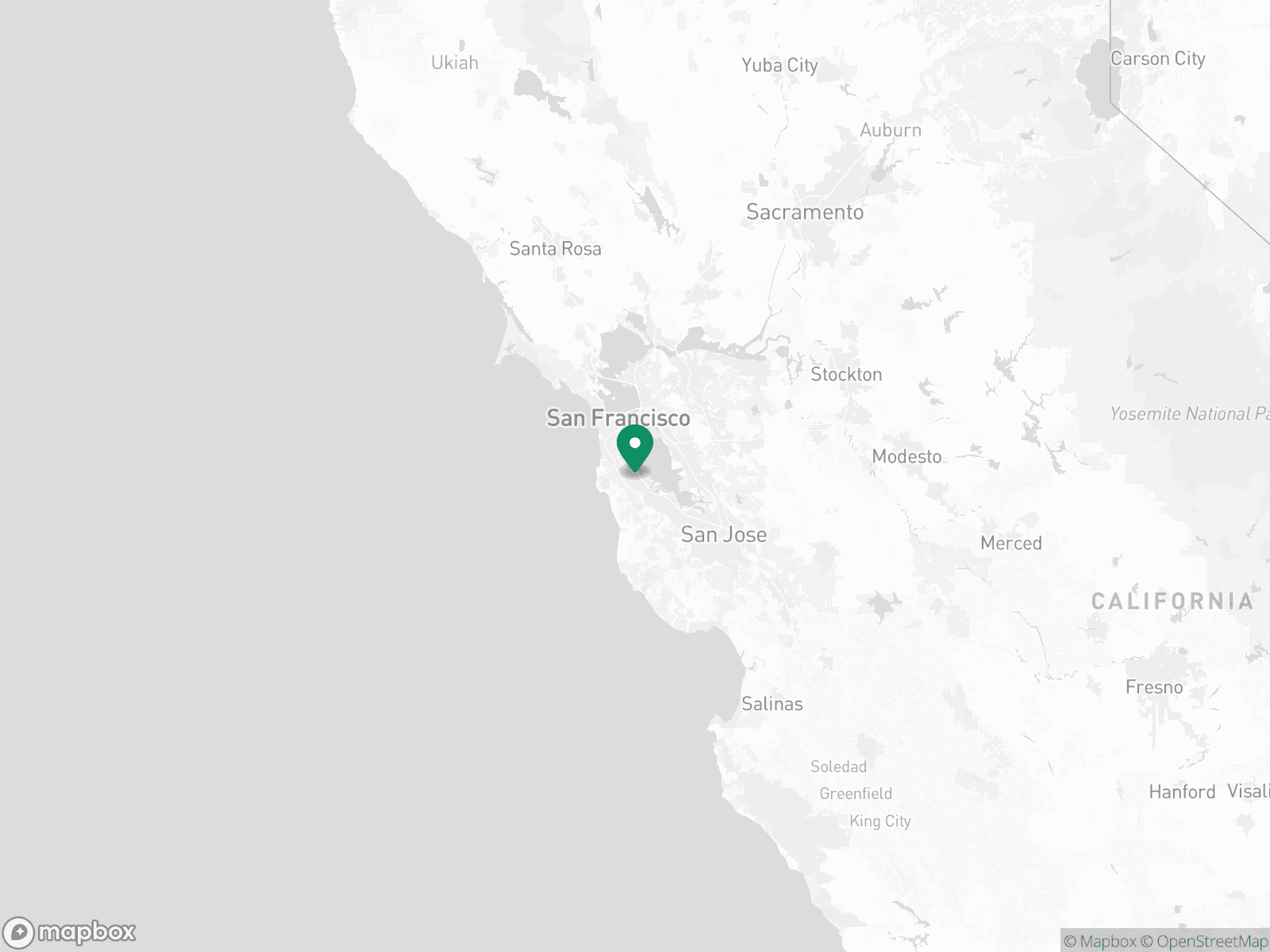 Practice Location Map