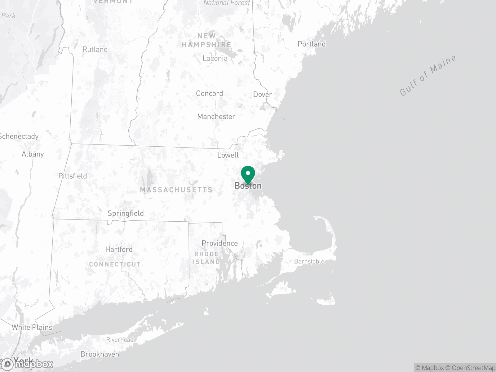 Practice Location Map