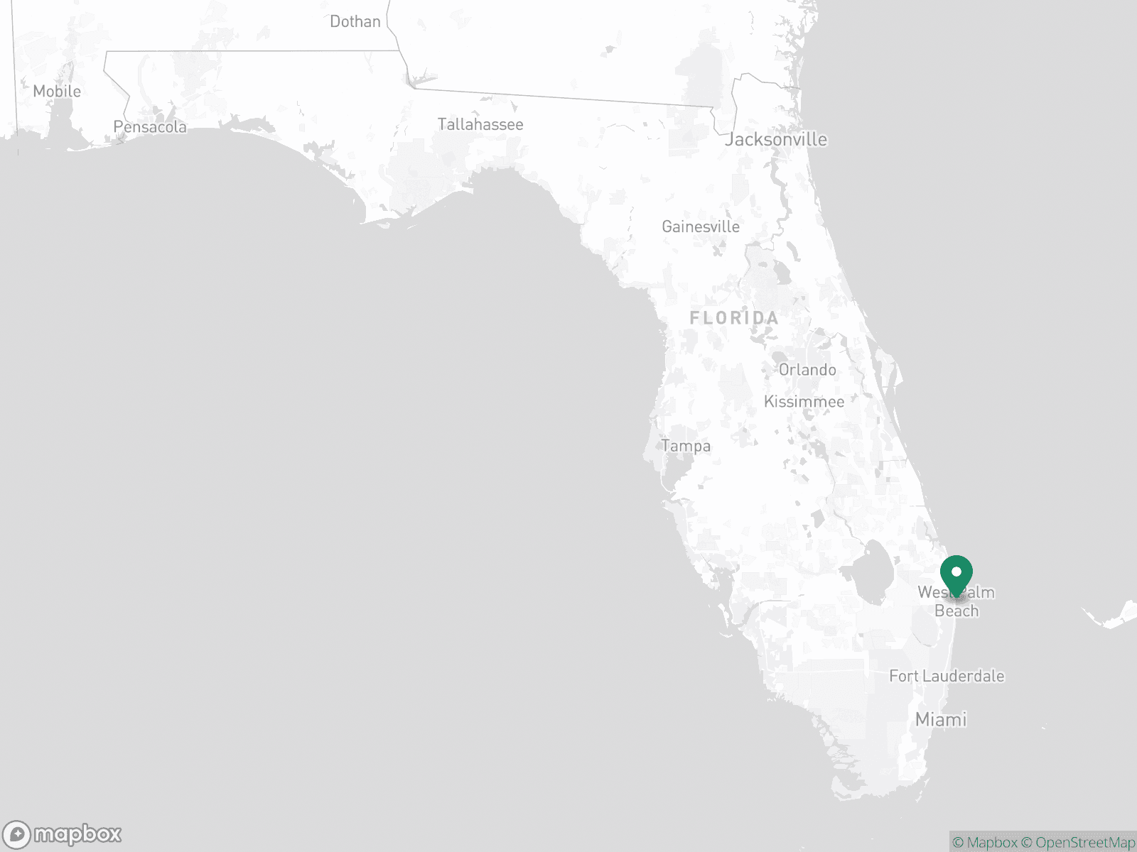 Practice Location Map