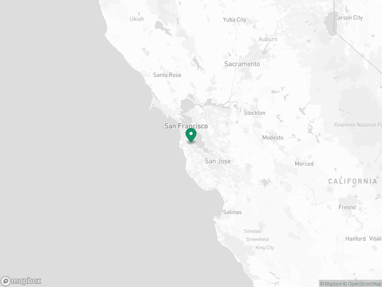 Practice Location Map