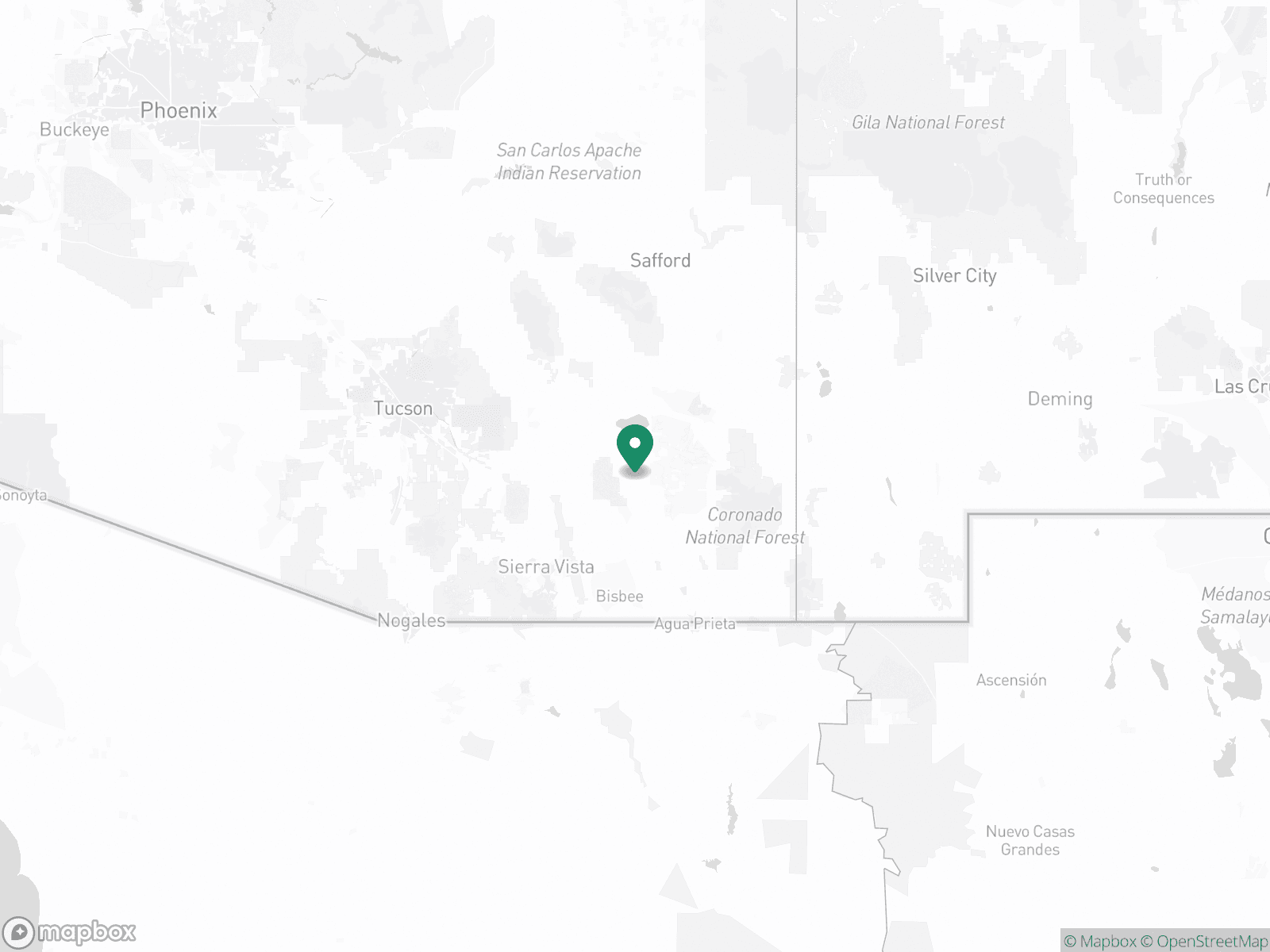 Practice Location Map