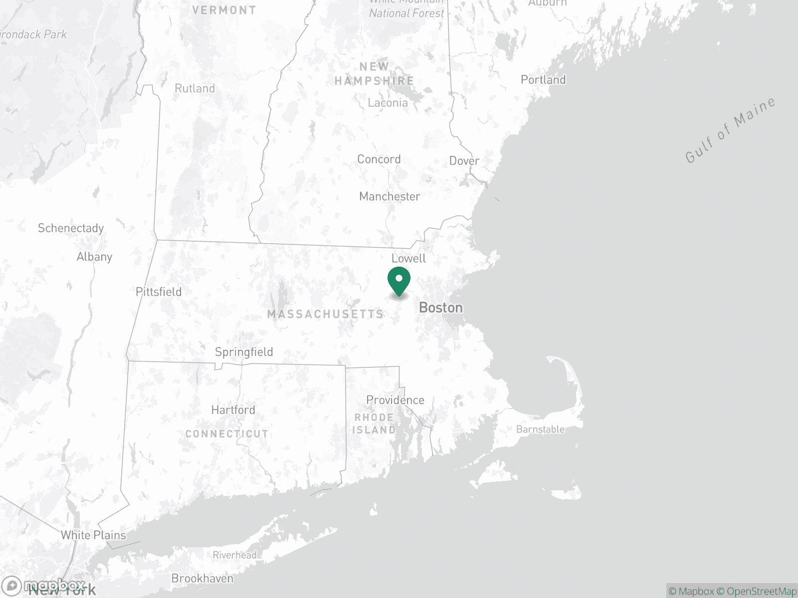 Practice Location Map