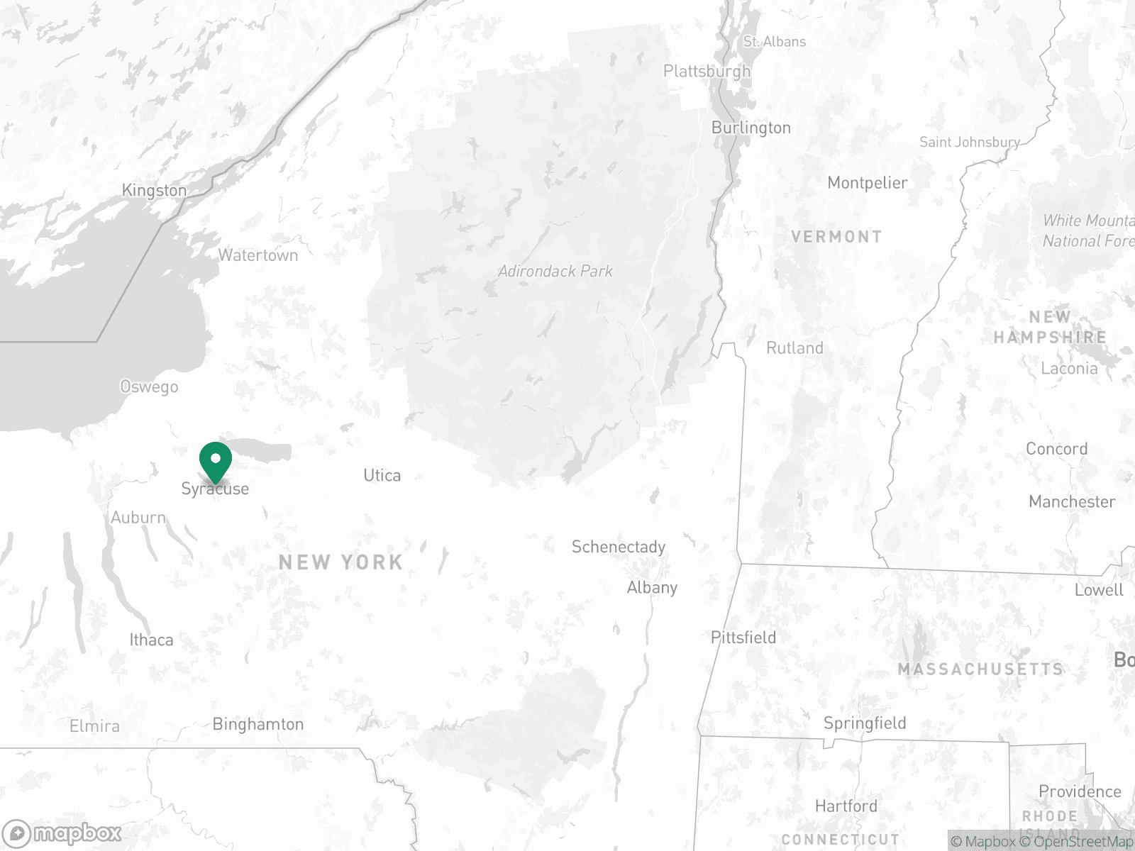 Practice Location Map