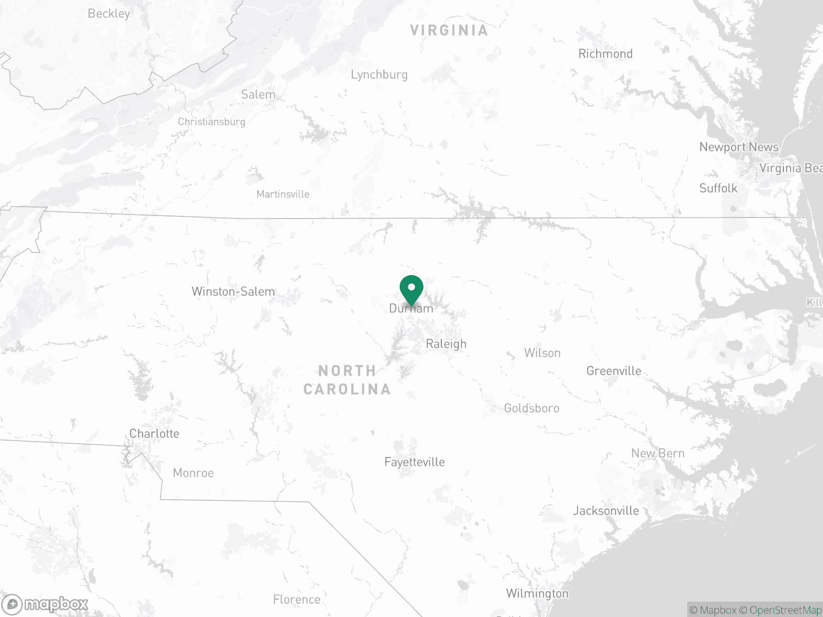 Practice Location Map