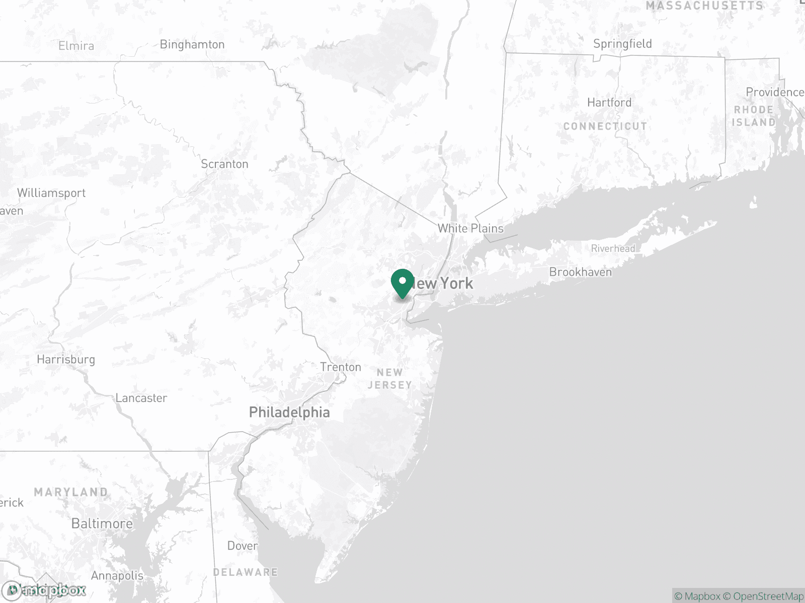 Practice Location Map