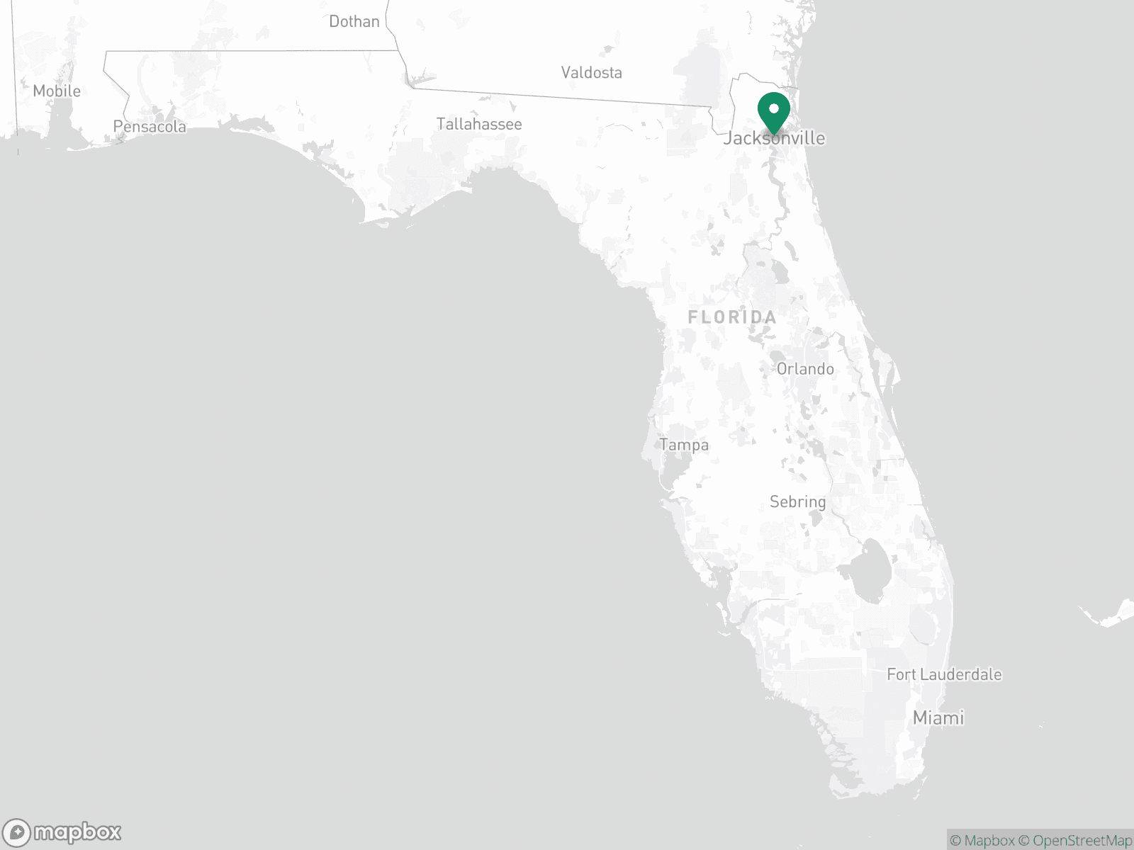 Practice Location Map