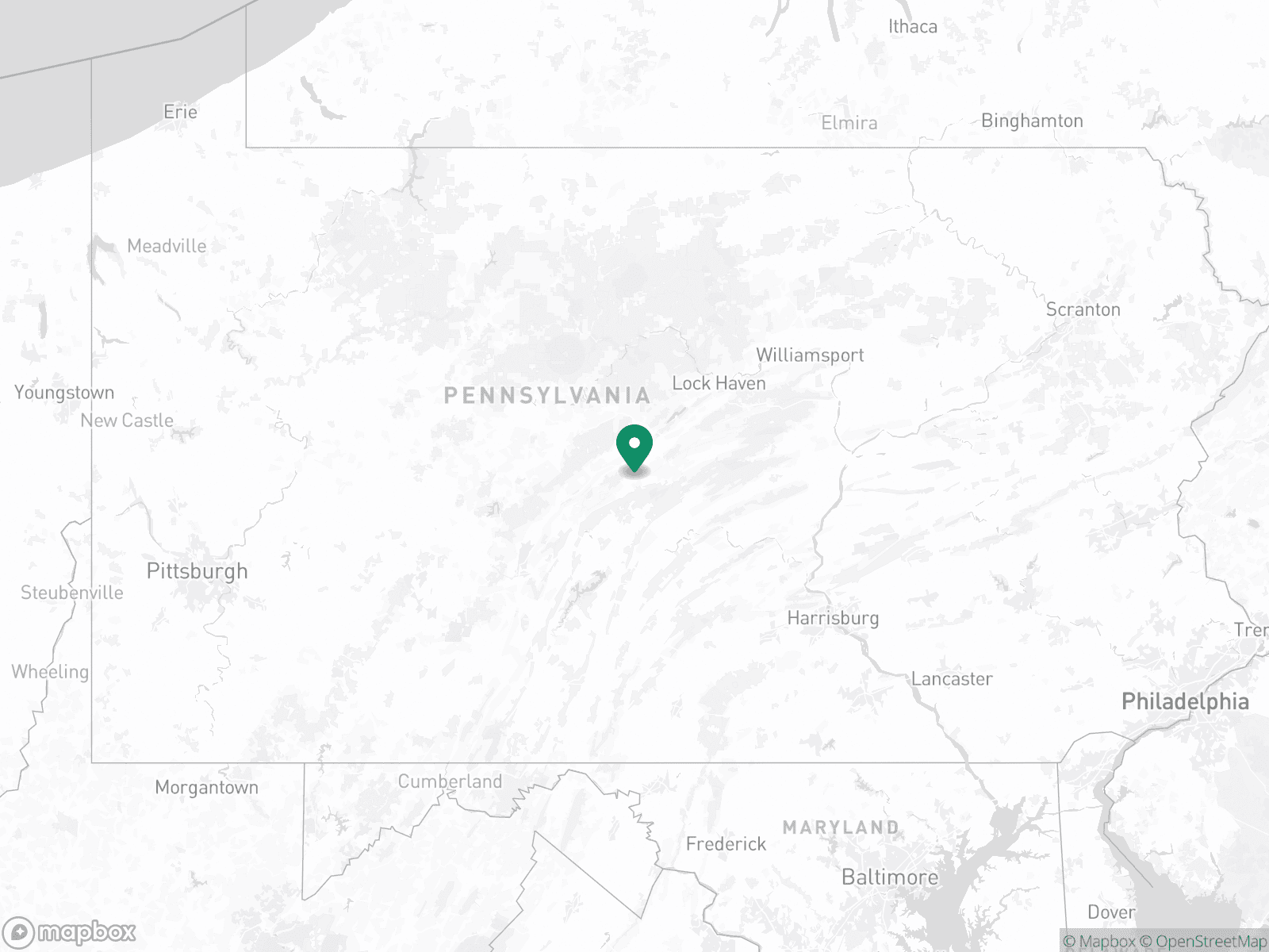 Practice Location Map