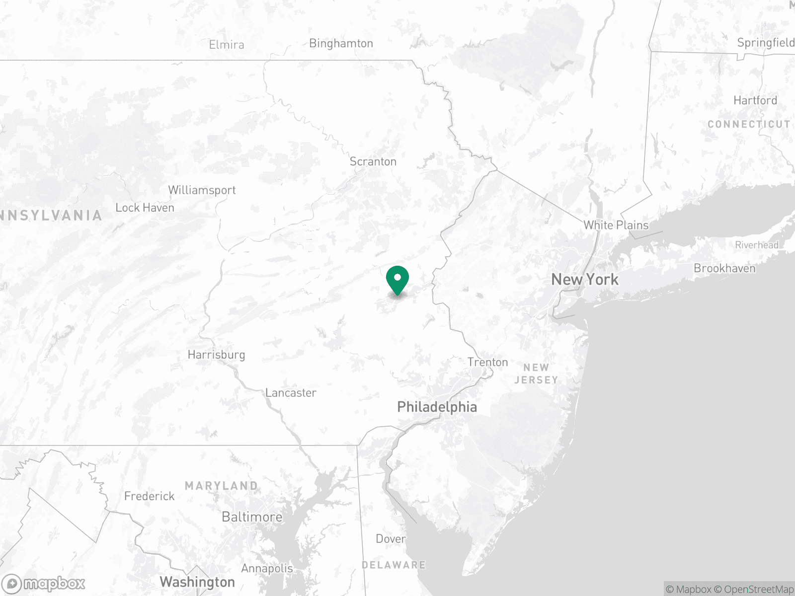 Practice Location Map