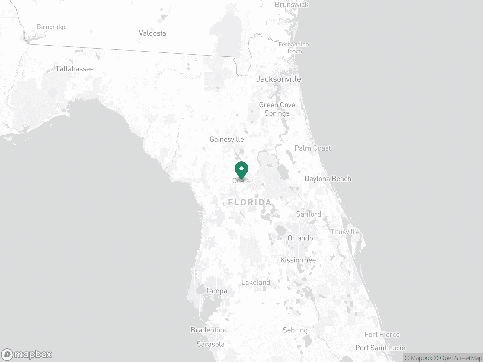 Practice Location Map