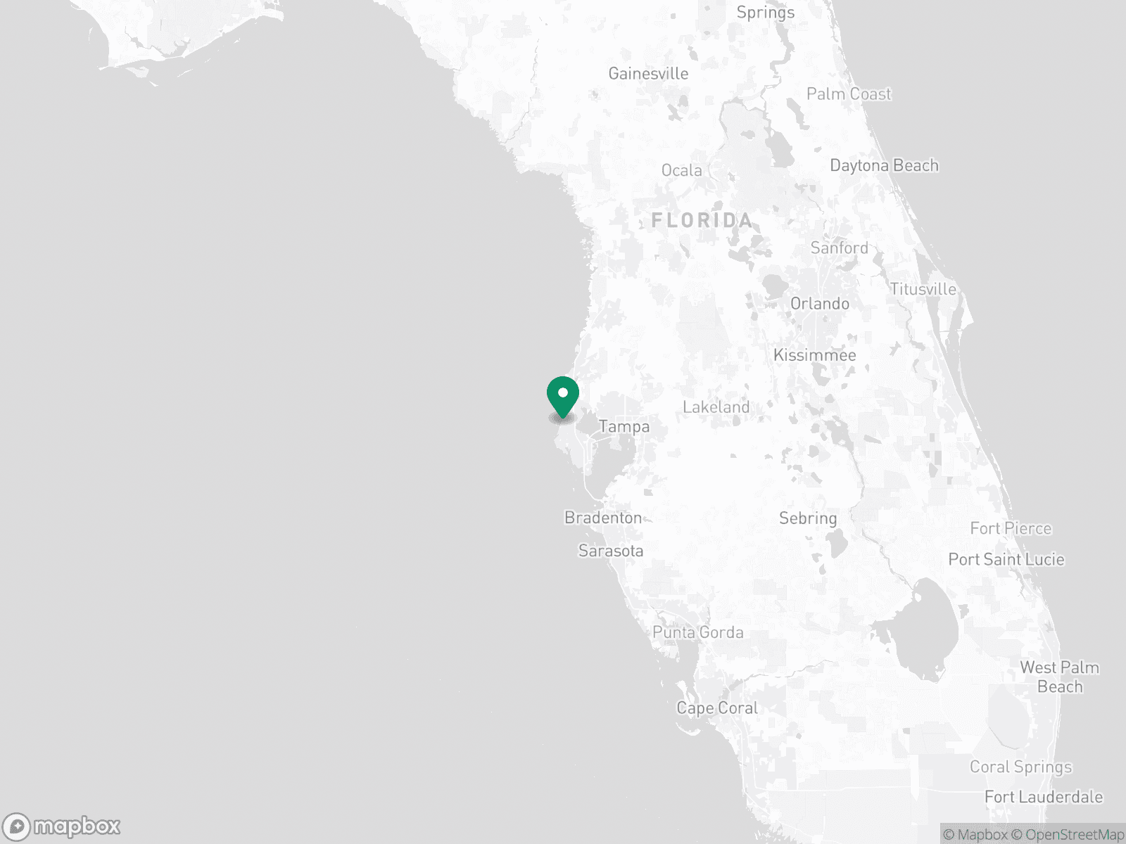 Practice Location Map