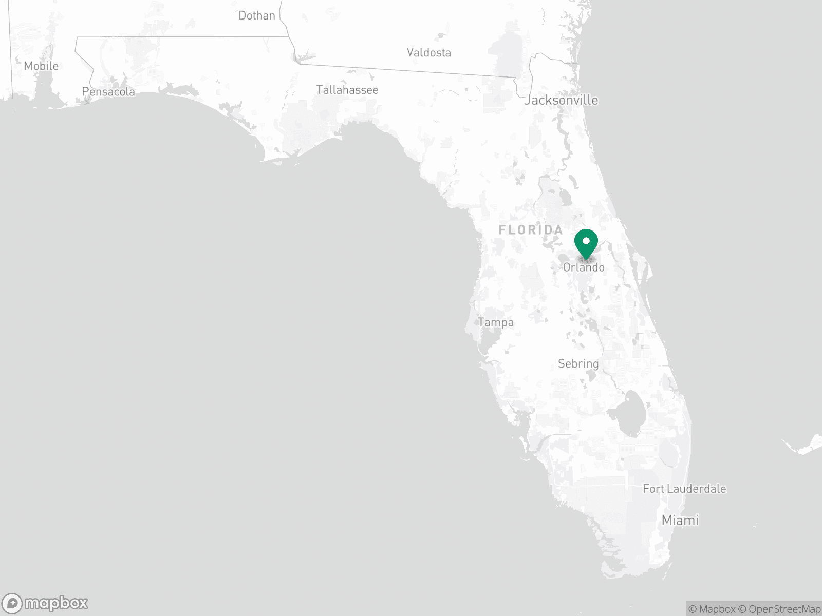 Practice Location Map