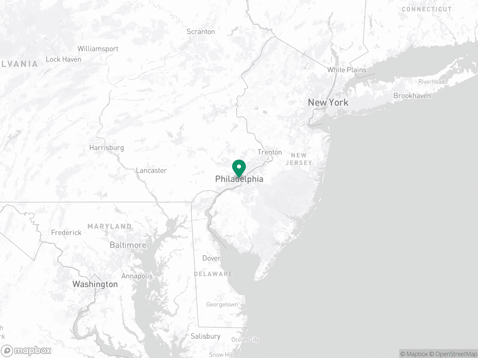 Practice Location Map