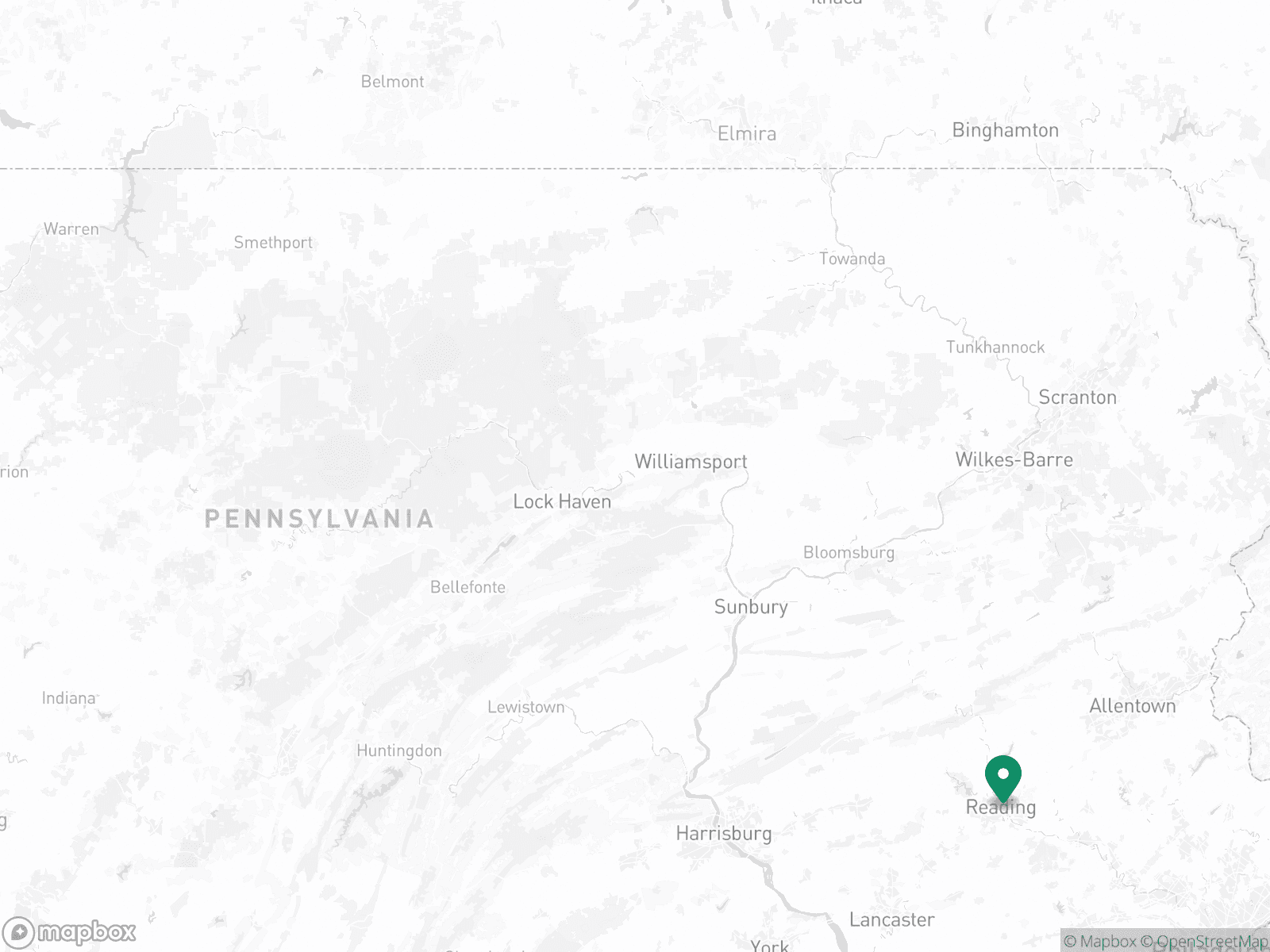 Practice Location Map