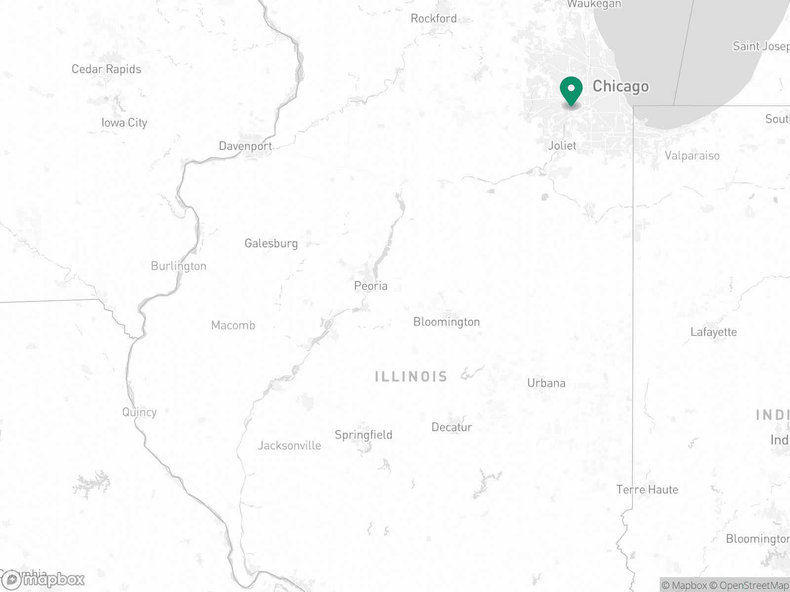 Practice Location Map