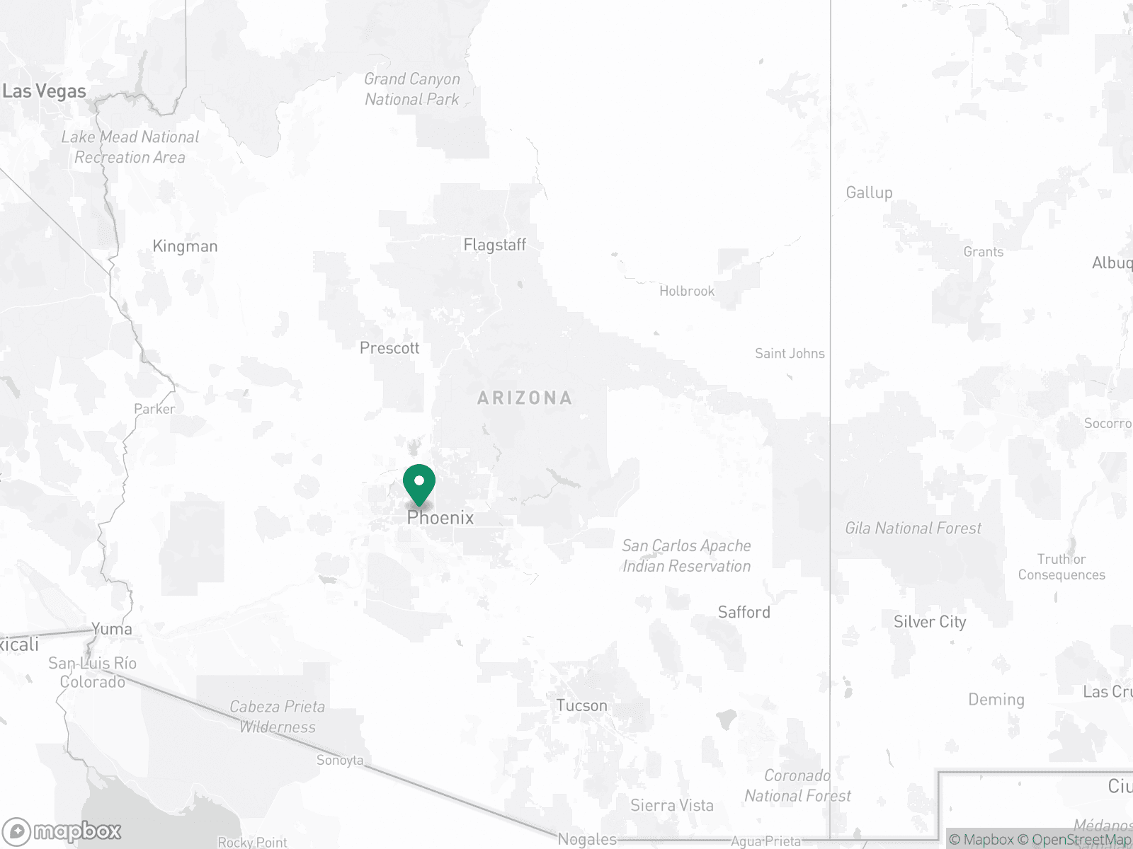 Practice Location Map