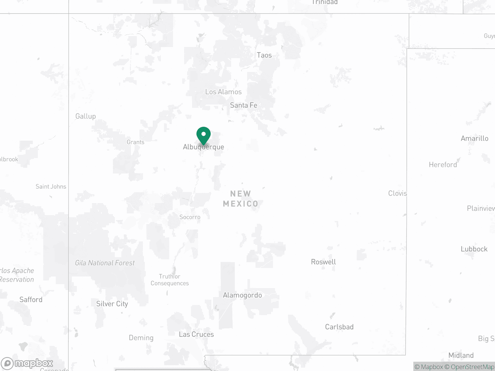 Practice Location Map