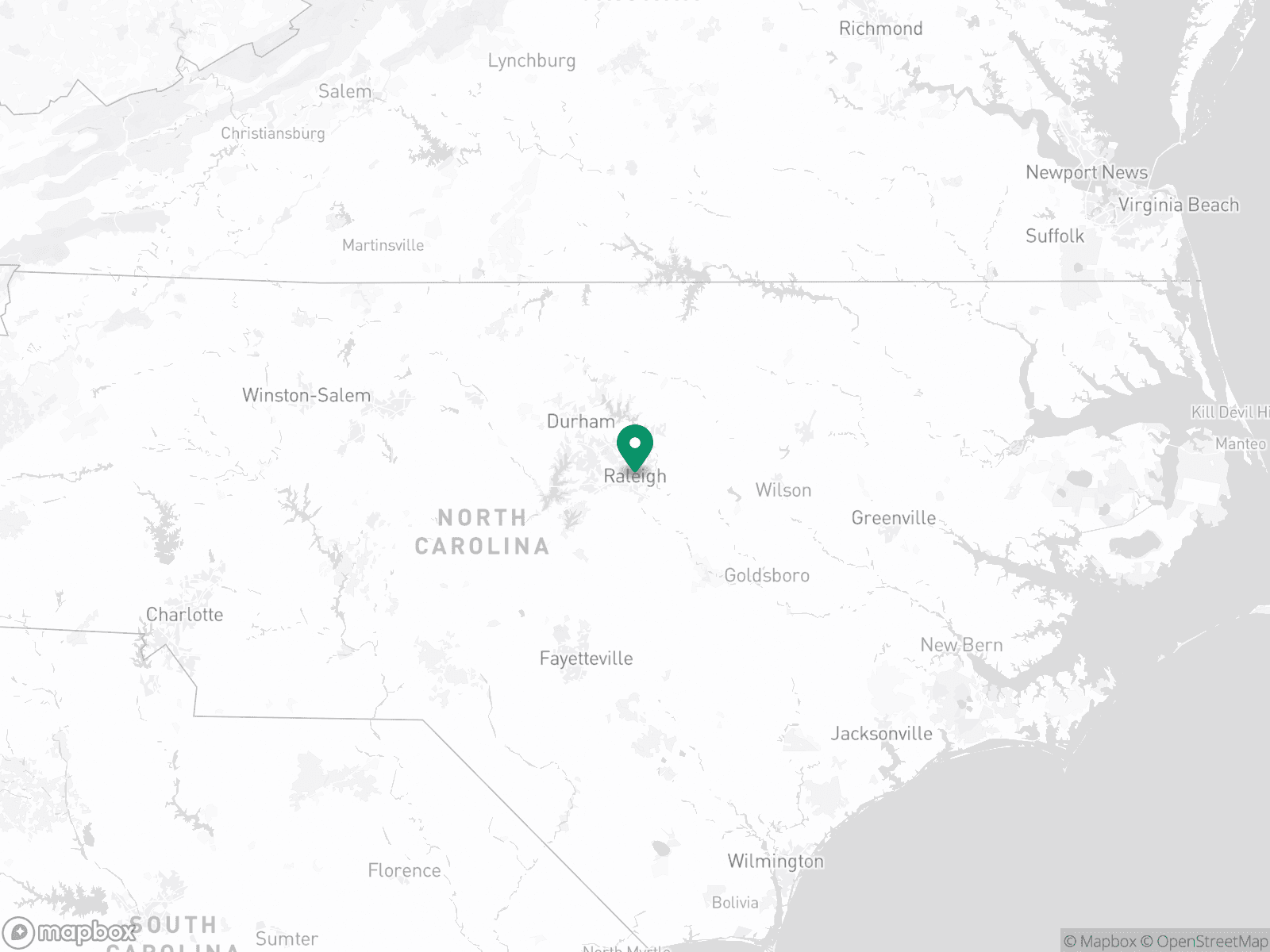 Practice Location Map