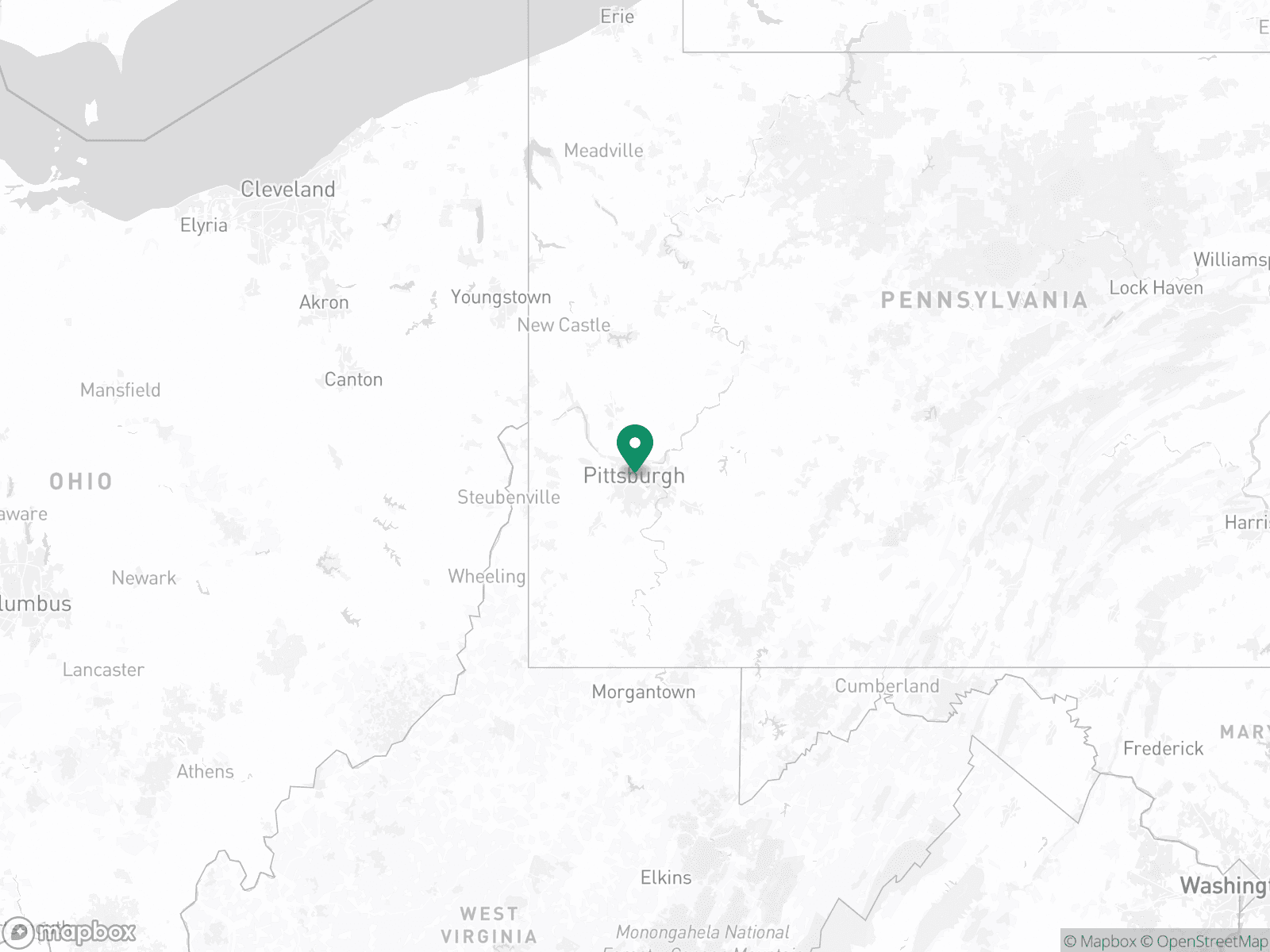 Practice Location Map