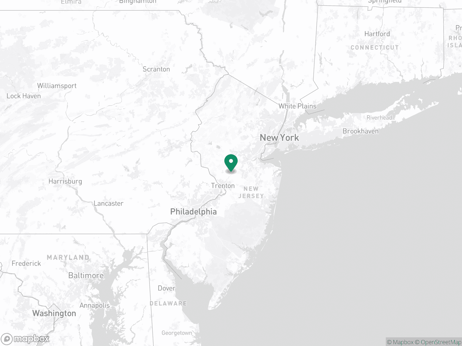Practice Location Map